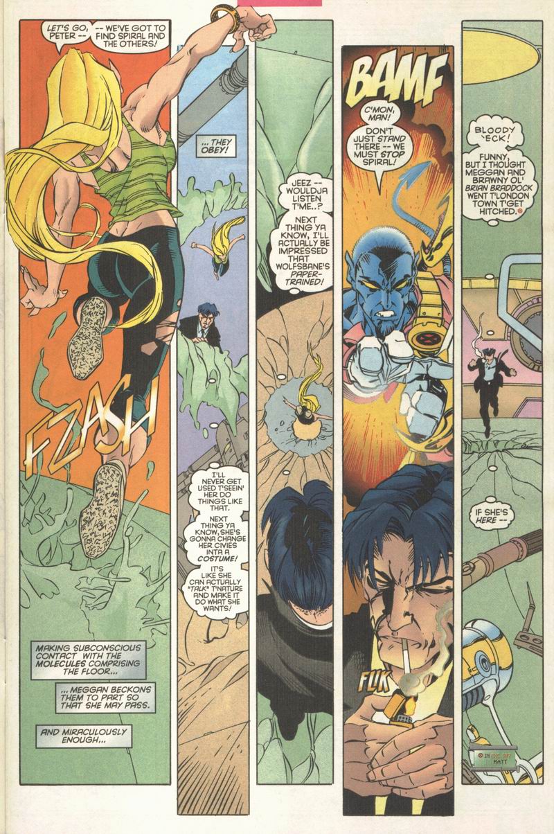 Read online Excalibur (1988) comic -  Issue #109 - 10