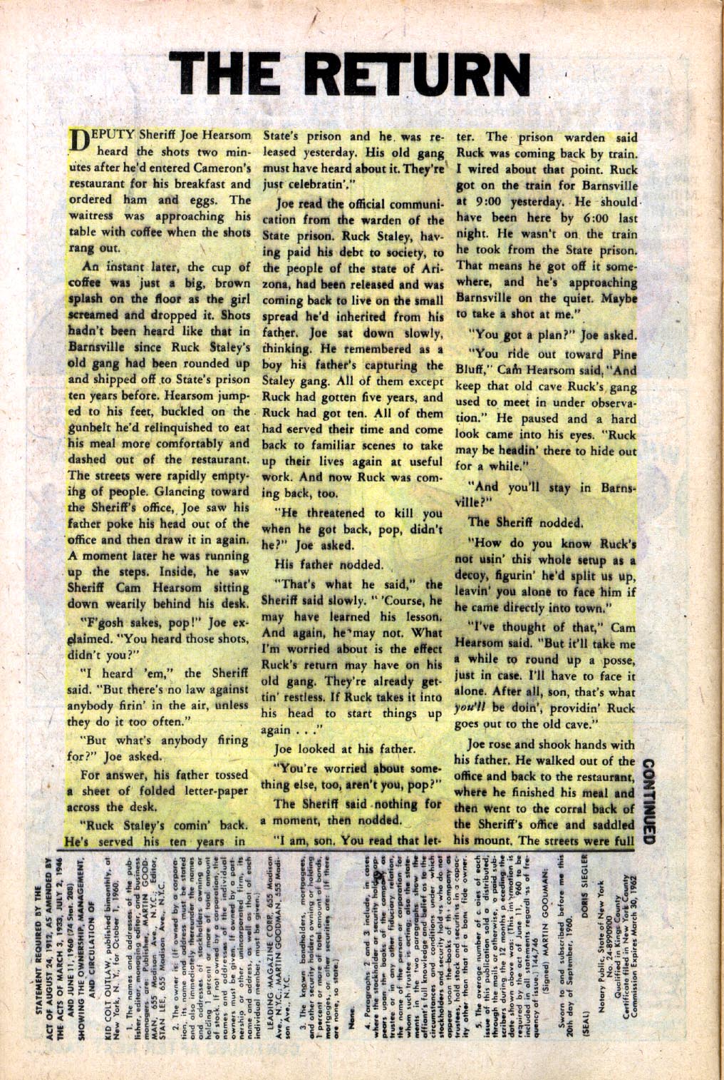 Read online Kid Colt Outlaw comic -  Issue #98 - 8