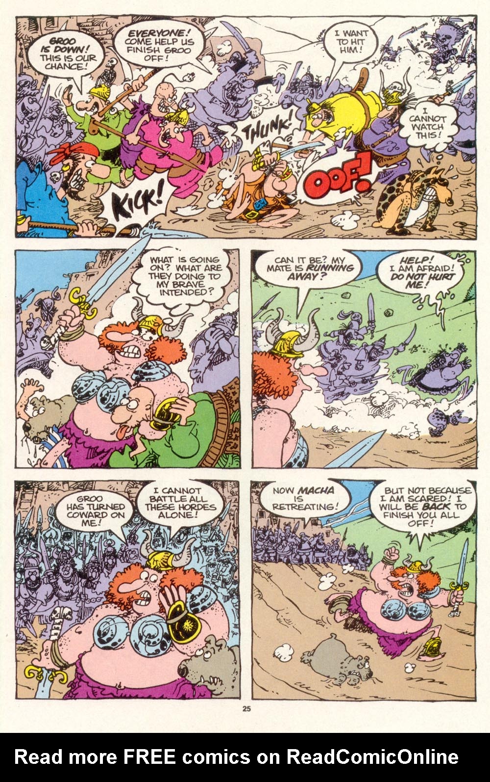 Read online Sergio Aragonés Groo the Wanderer comic -  Issue #117 - 27