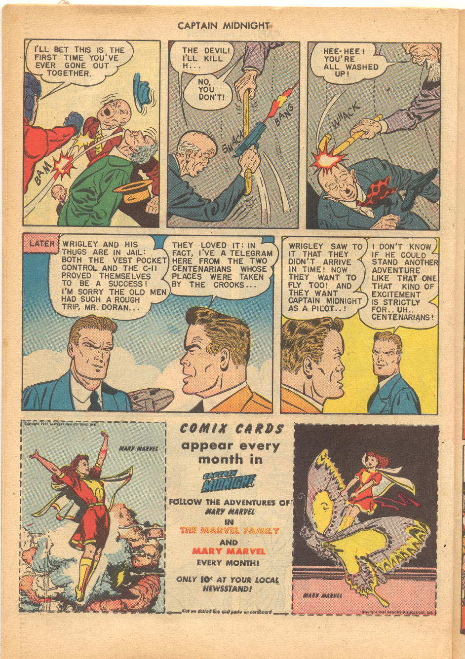 Read online Captain Midnight (1942) comic -  Issue #55 - 48