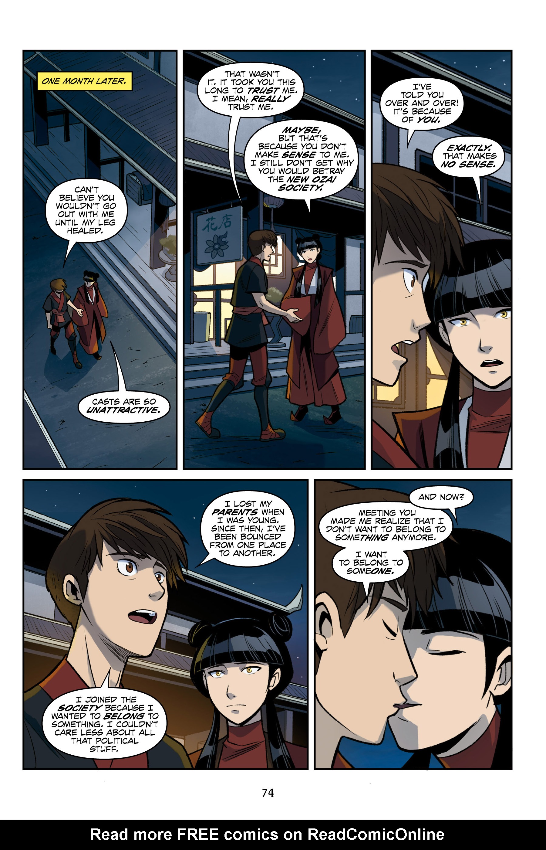 Read online Nickelodeon Avatar: The Last Airbender - Smoke and Shadow comic -  Issue # Part 1 - 73