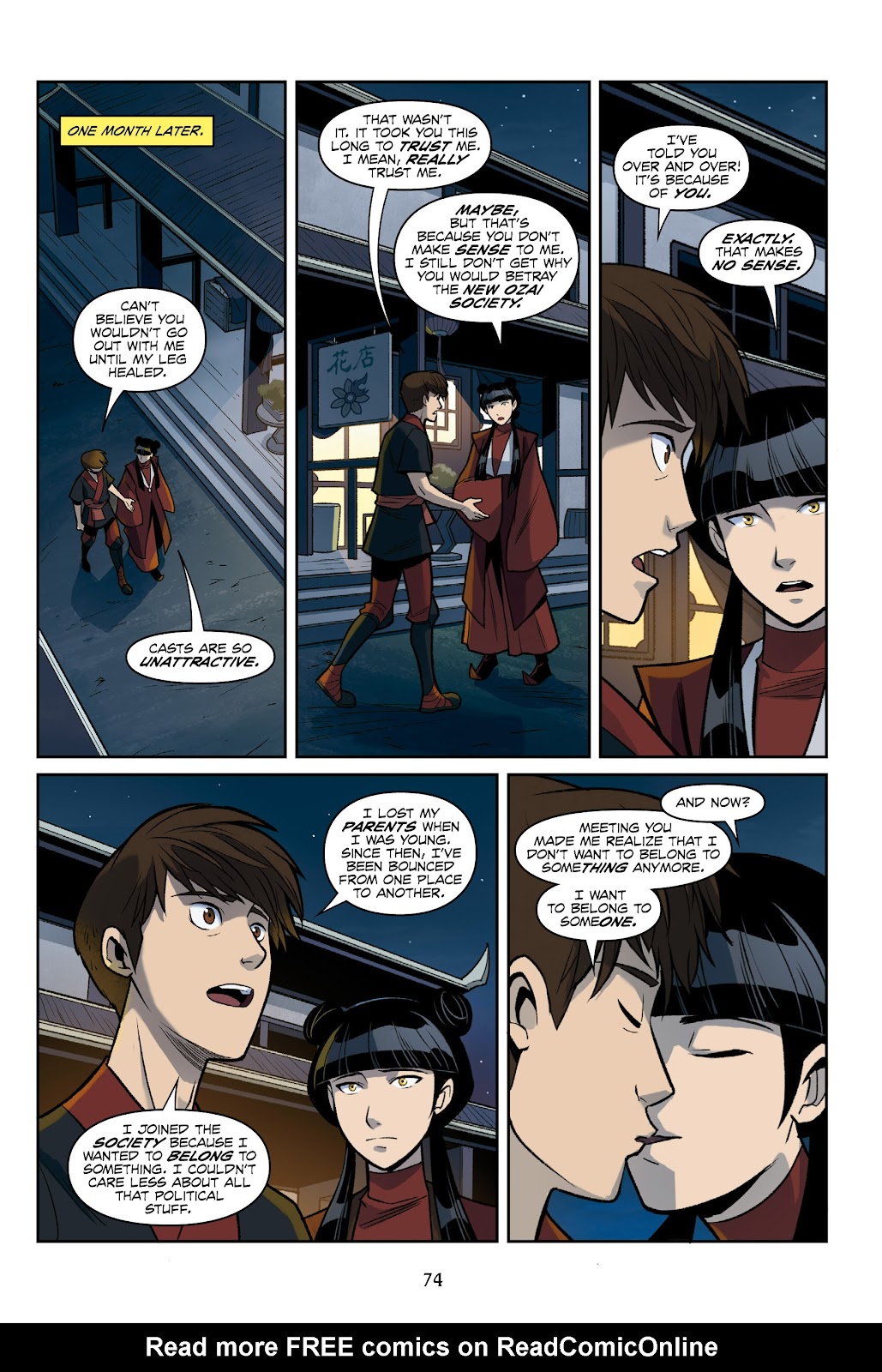 Nickelodeon Avatar: The Last Airbender - Smoke and Shadow issue Part 1 - Page 73