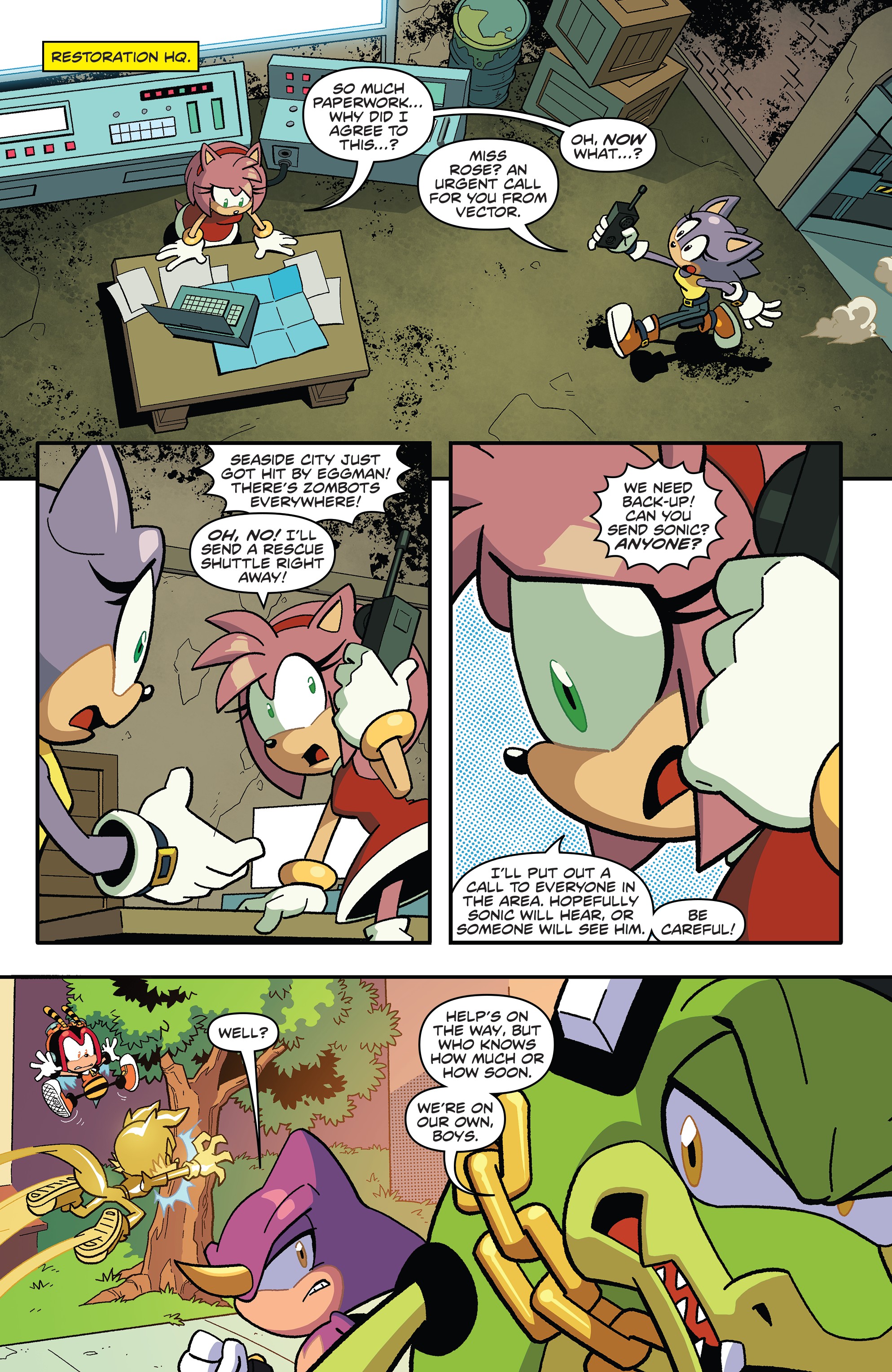 Read online Sonic the Hedgehog (2018) comic -  Issue #17 - 9