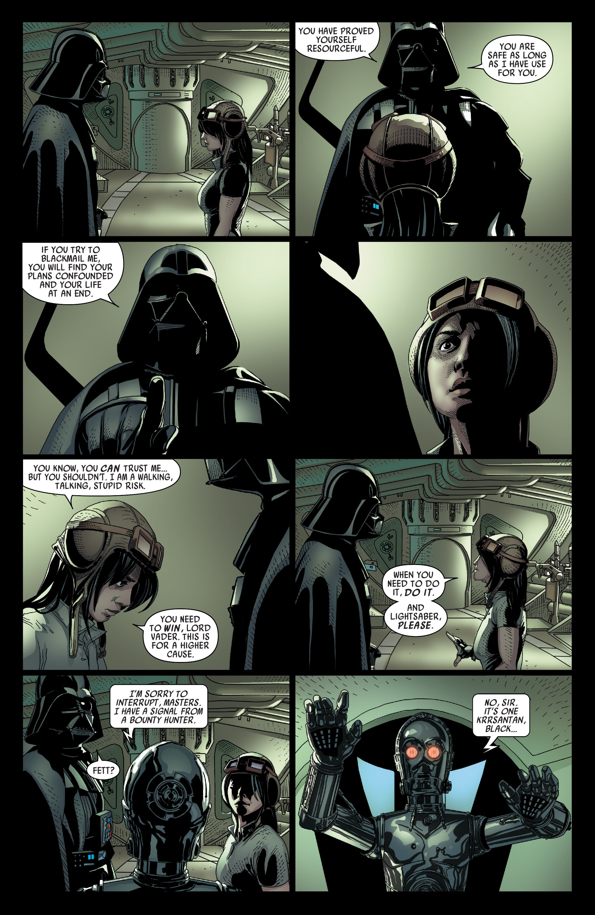 Read online Darth Vader comic -  Issue #4 - 19