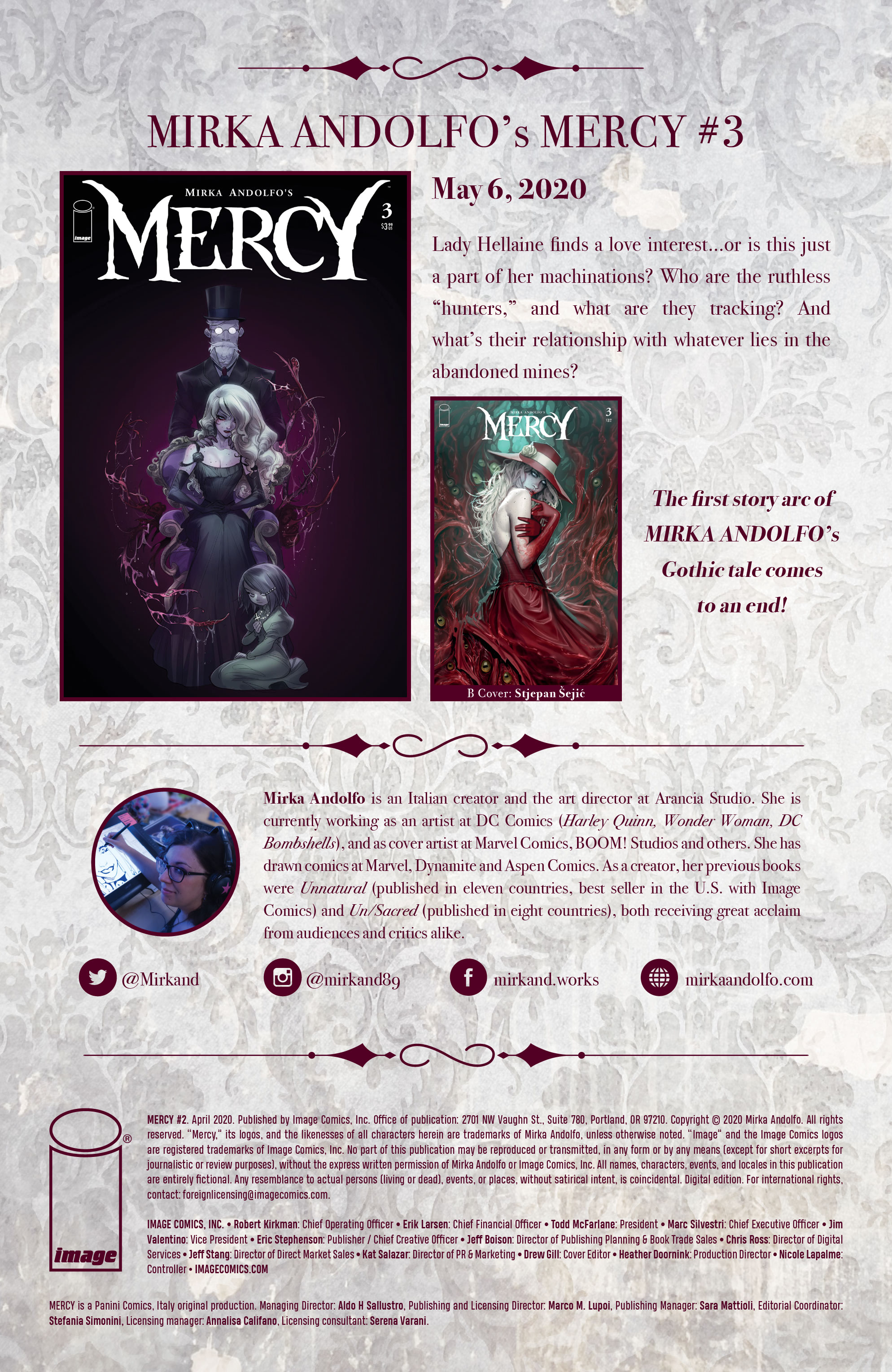 Read online Mirka Andolfo's Mercy comic -  Issue #2 - 30