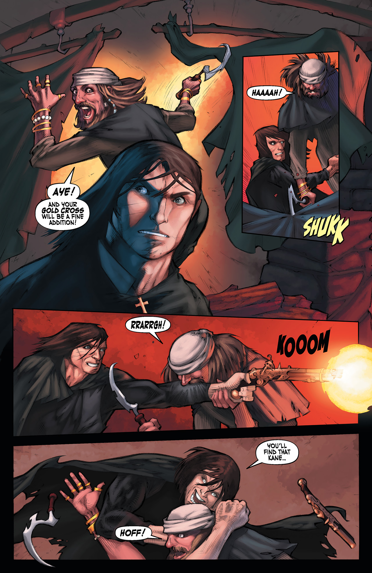 Read online Solomon Kane: Red Shadows comic -  Issue #1 - 21