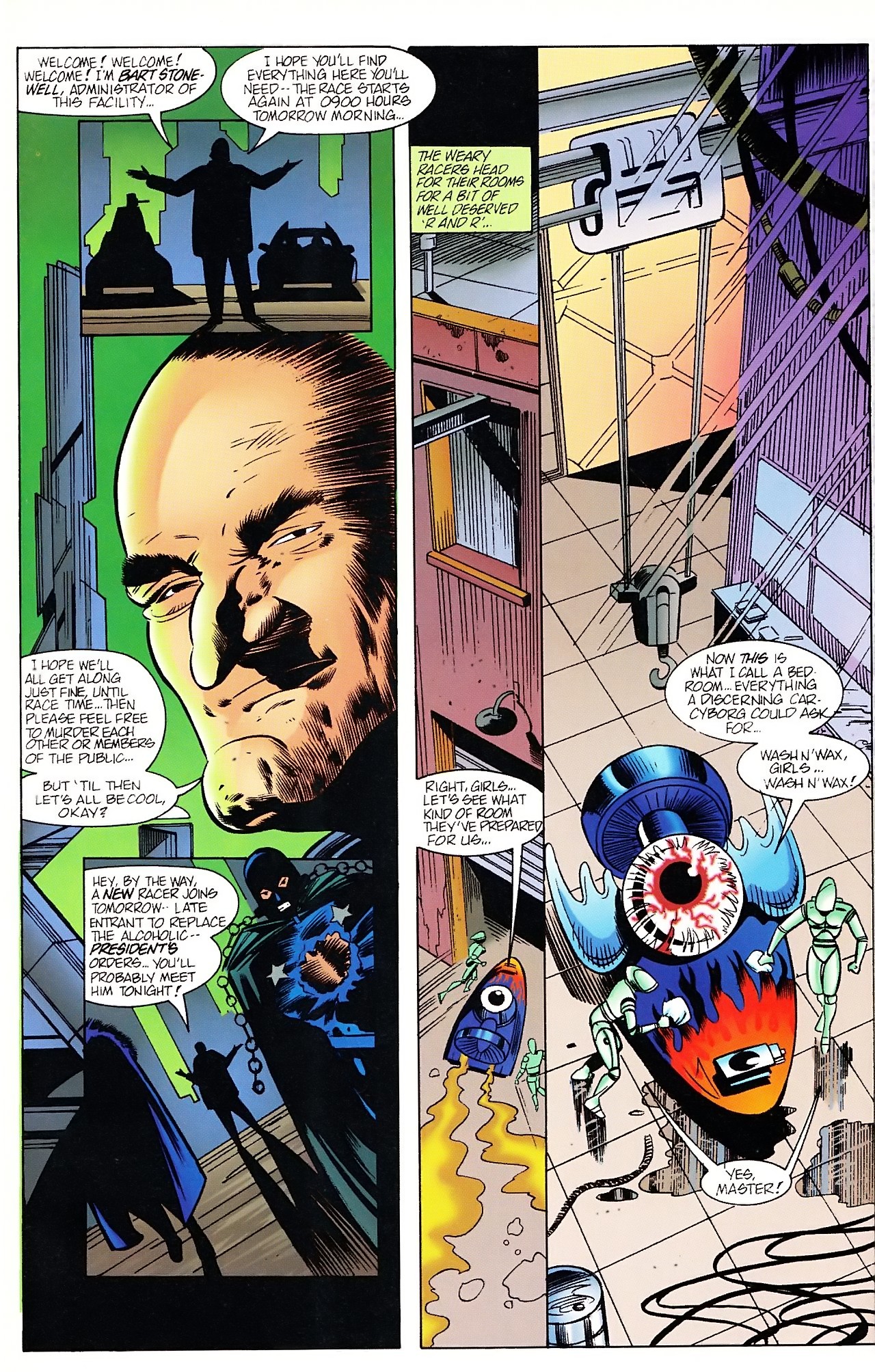 Read online Death Race 2020 comic -  Issue #6 - 12