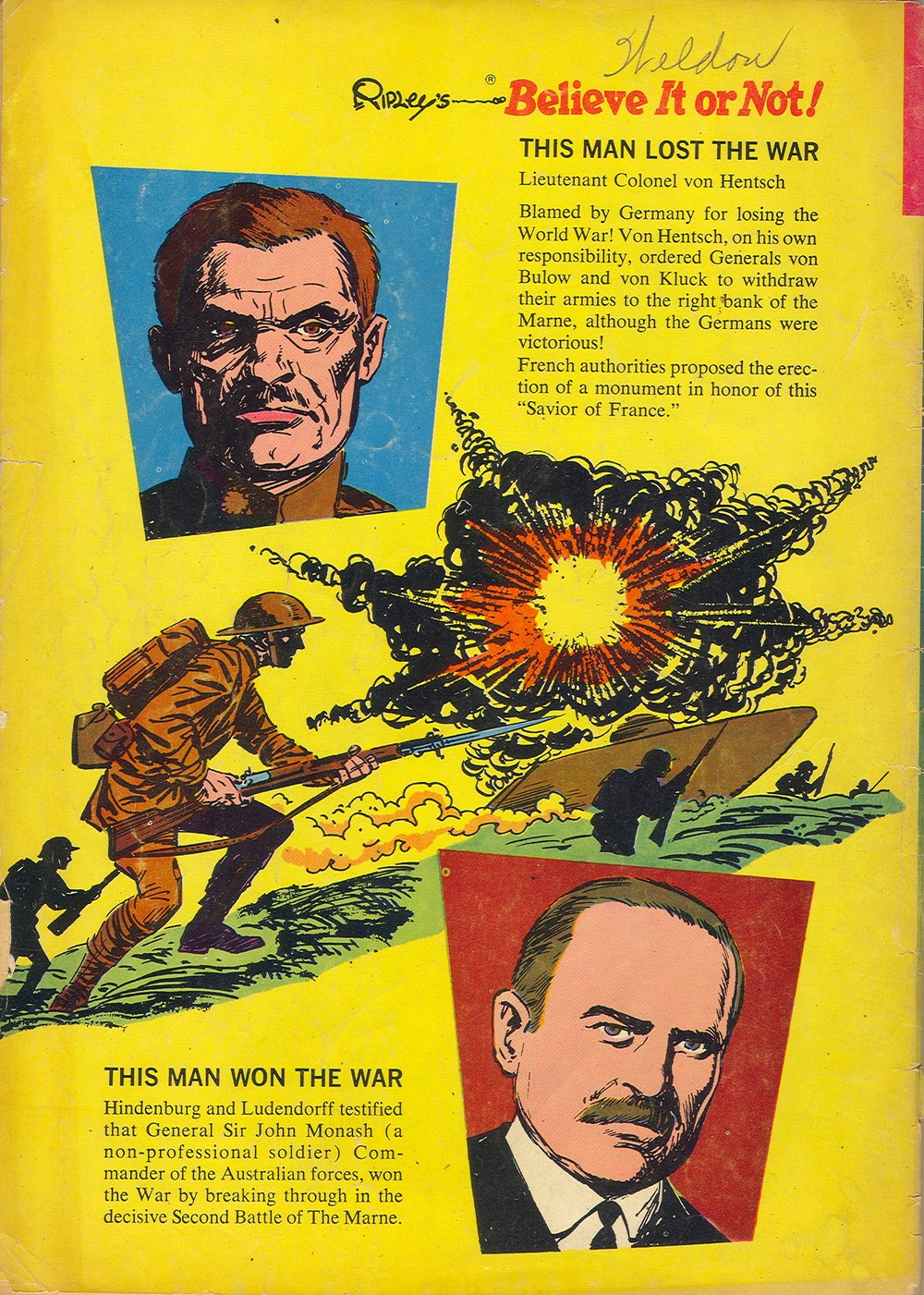 Read online Ripley's Believe it or Not! (1965) comic -  Issue #3 - 36