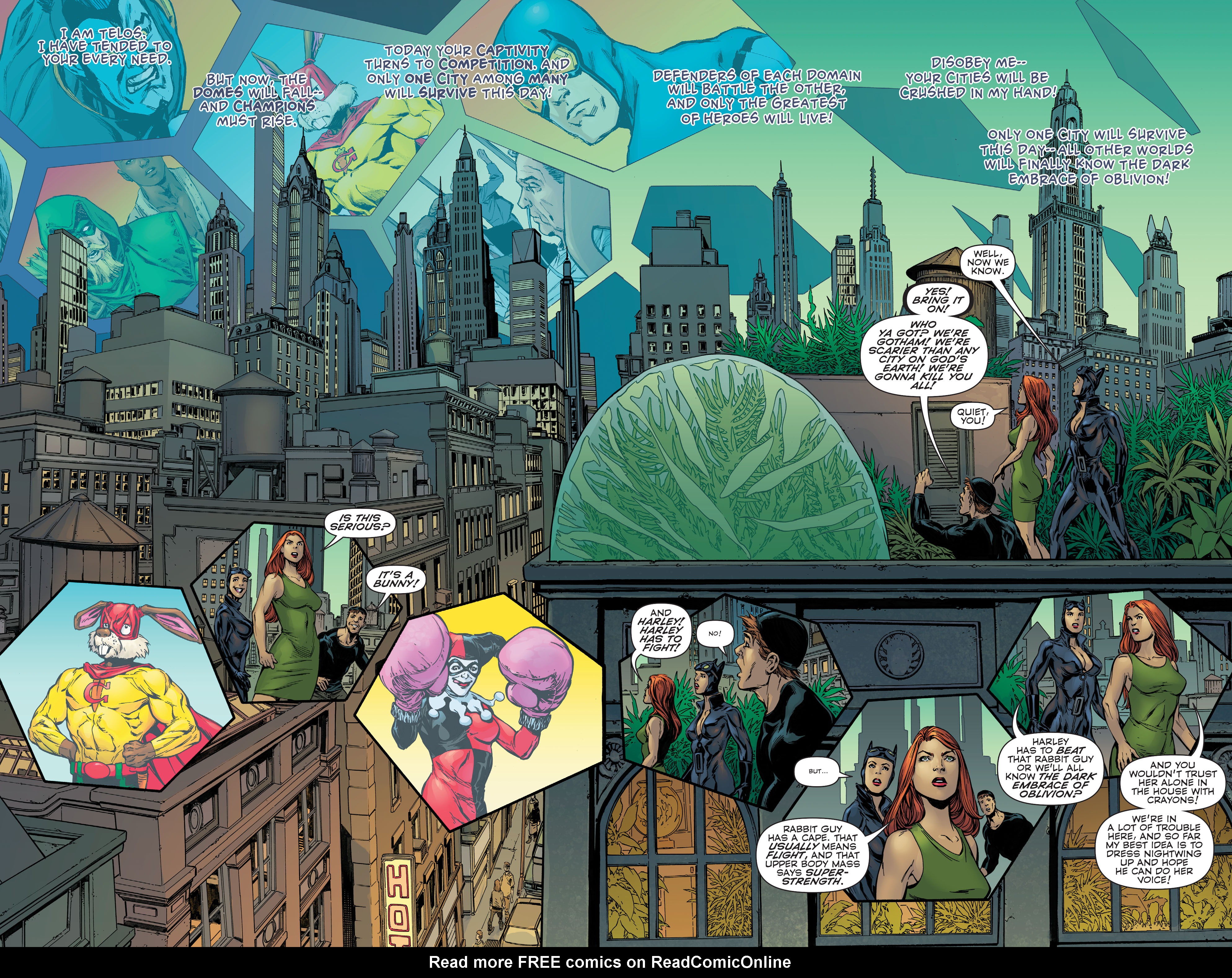 Read online Convergence Harley Quinn comic Issue 1