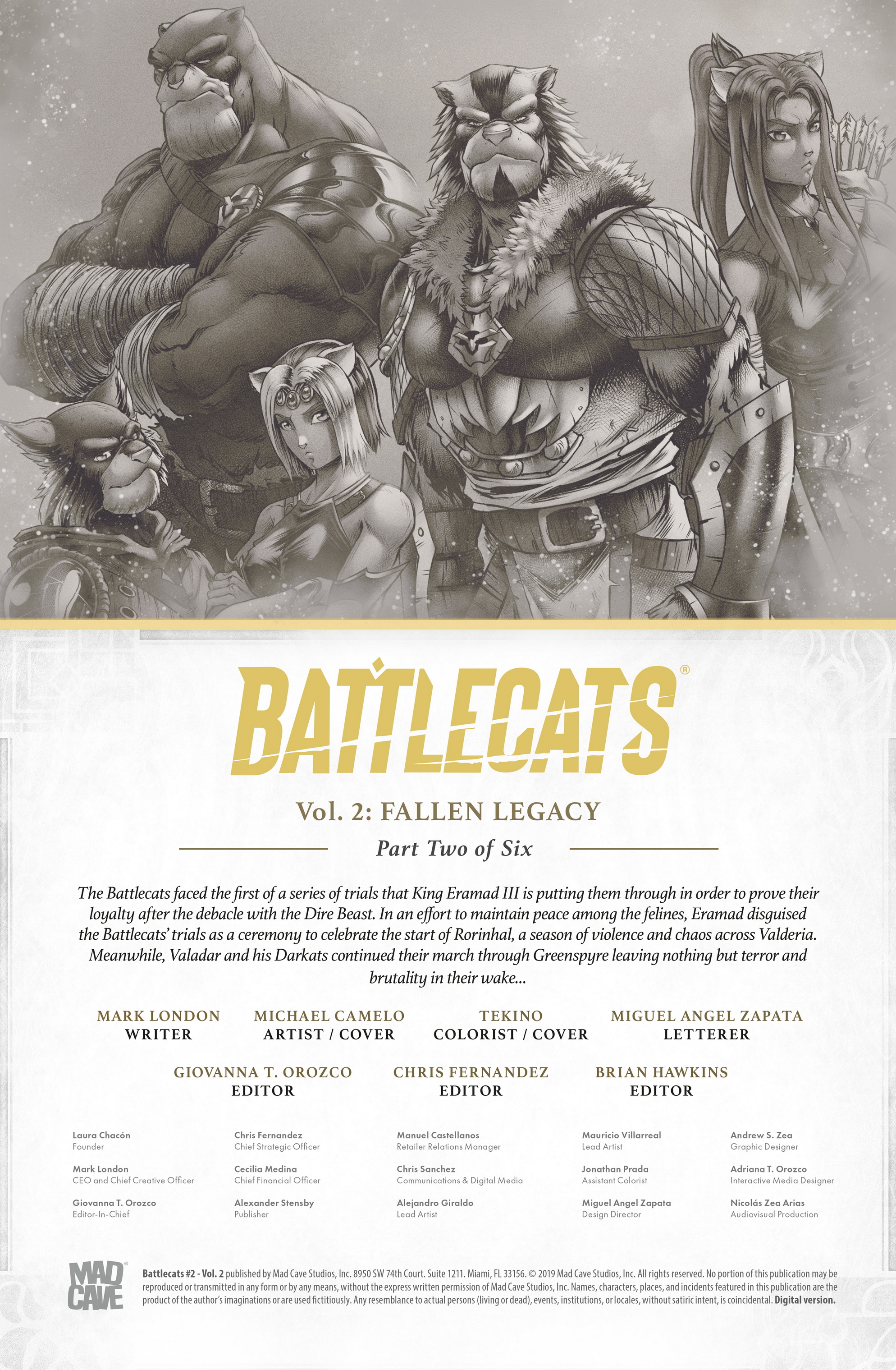 Read online Battlecats (2019) comic -  Issue #2 - 2