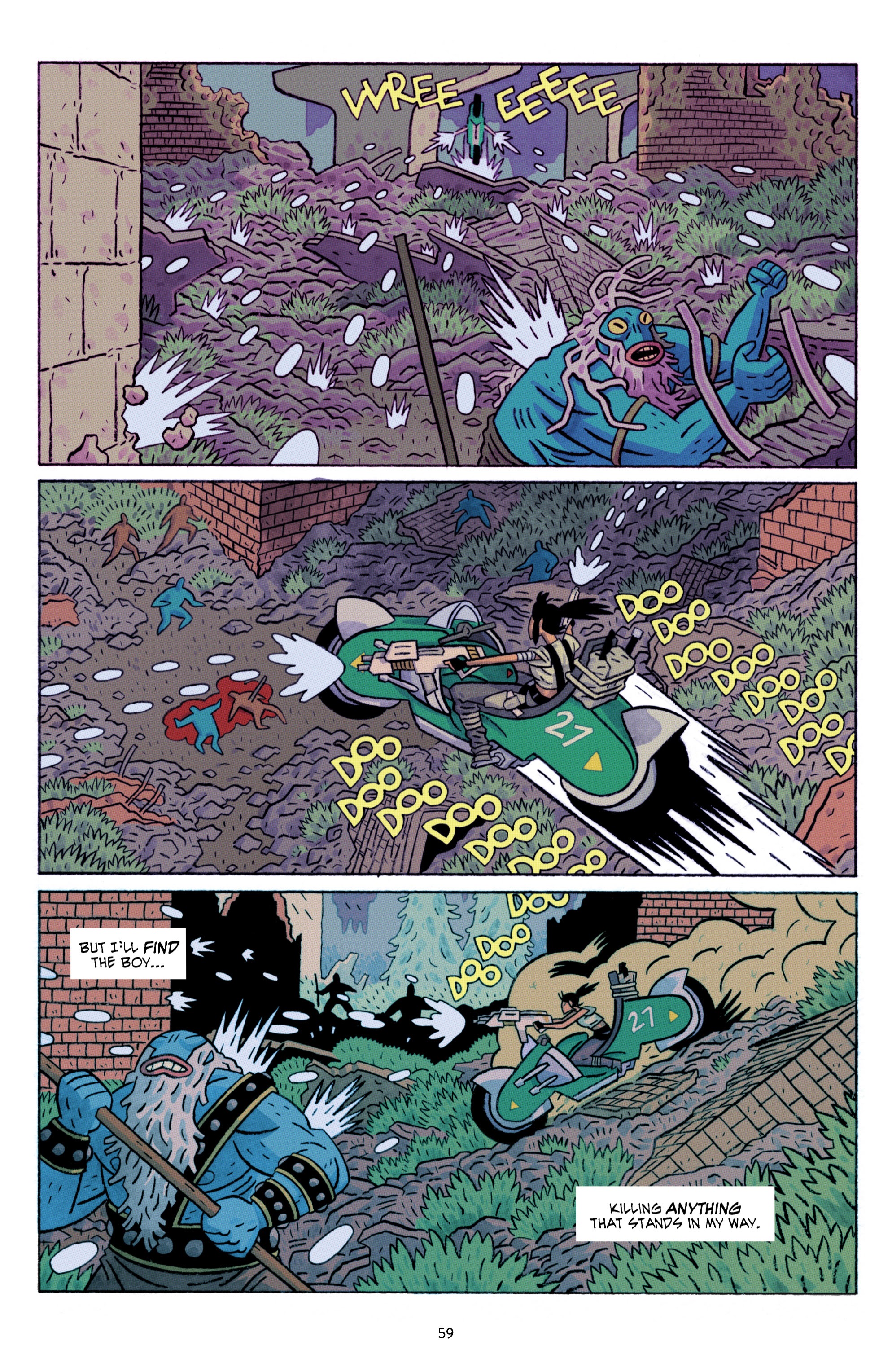 Read online ApocalyptiGirl: An Aria for the End Times (2020) comic -  Issue # TPB - 61