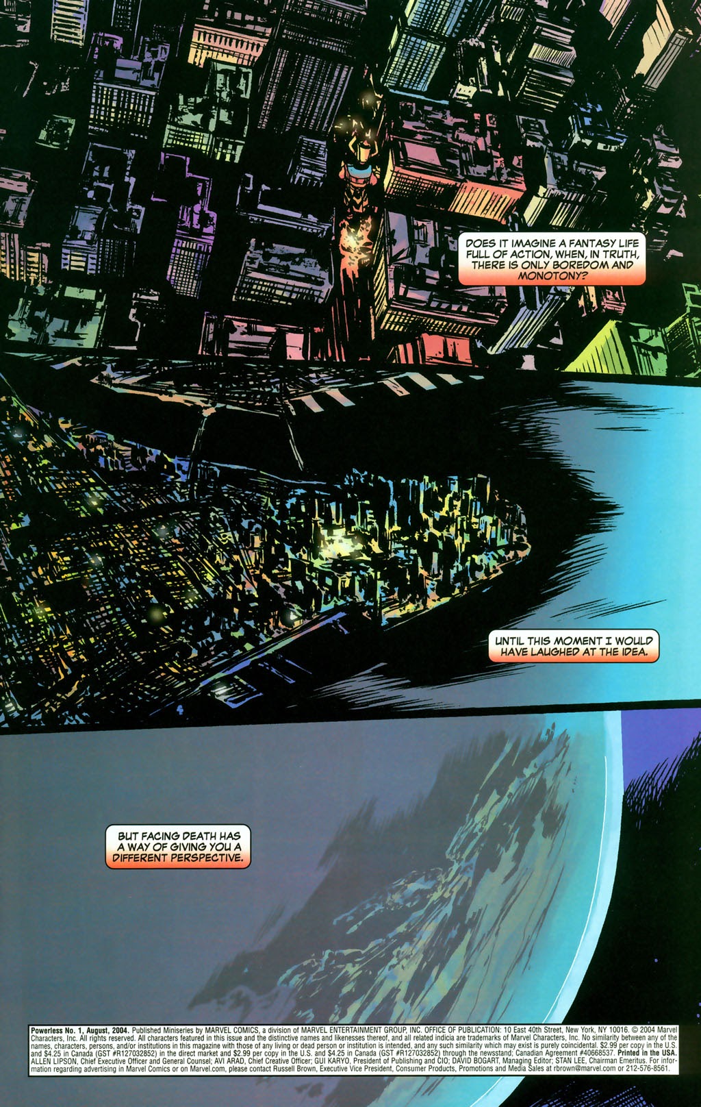 Read online Powerless comic -  Issue #1 - 4