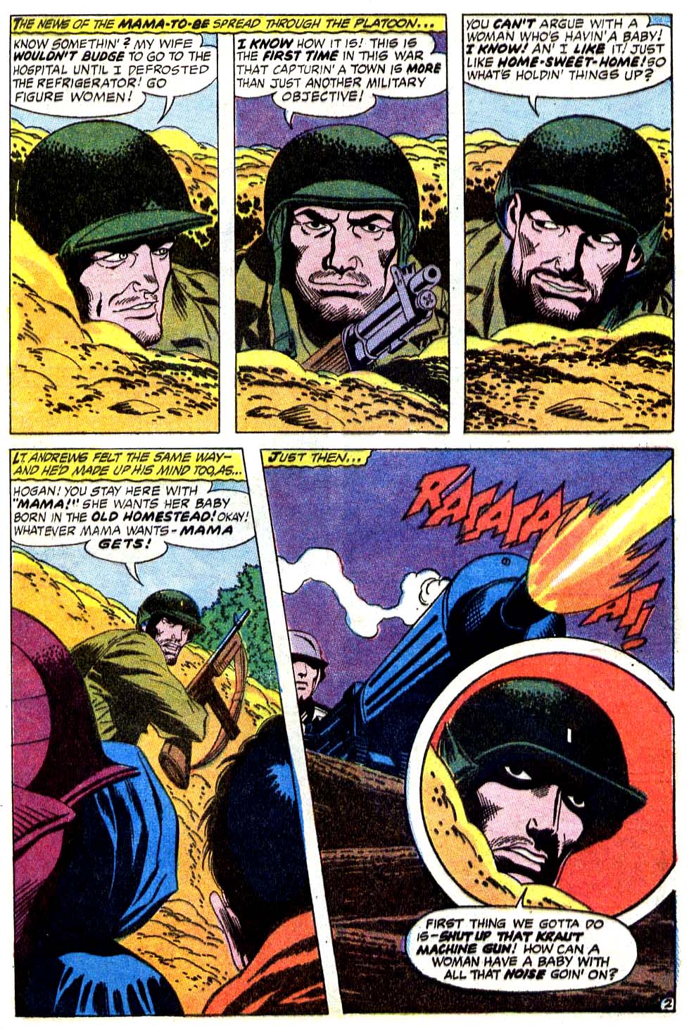 Read online Our Army at War (1952) comic -  Issue #197 - 21