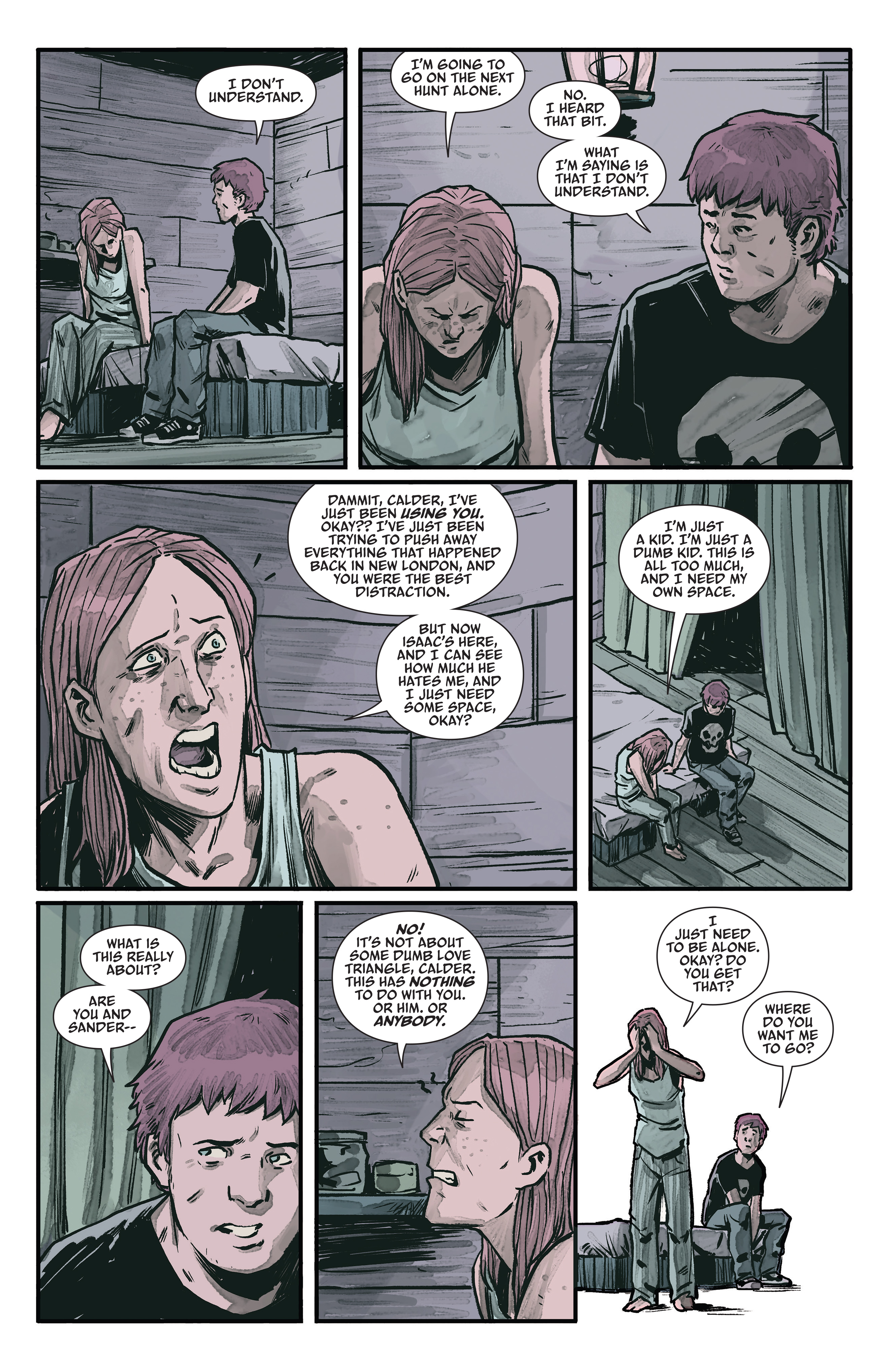 Read online The Woods comic -  Issue # _Yearbook Edition 2 (Part 3) - 5