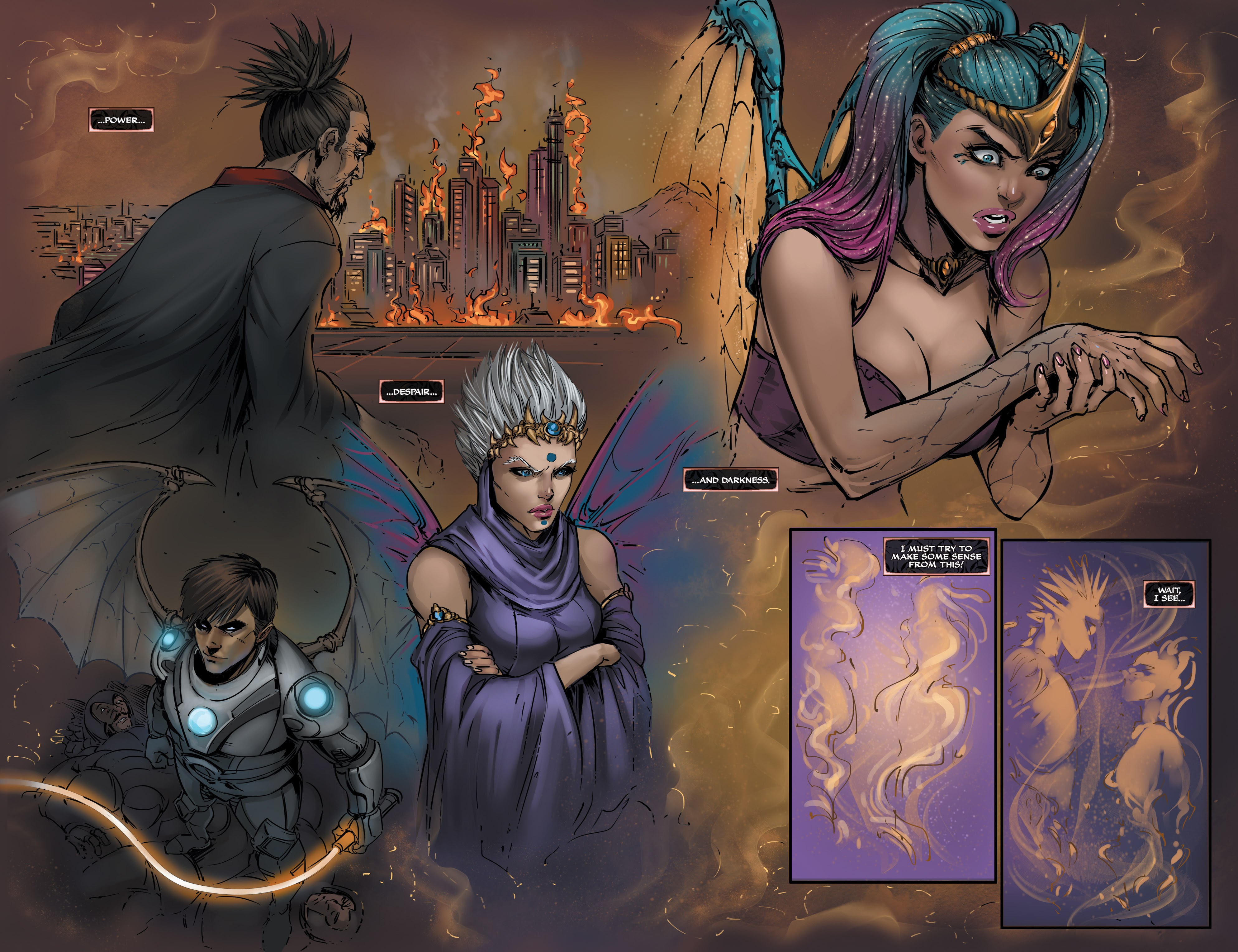 Read online Soulfire: Search For the Light comic -  Issue # TPB - 62