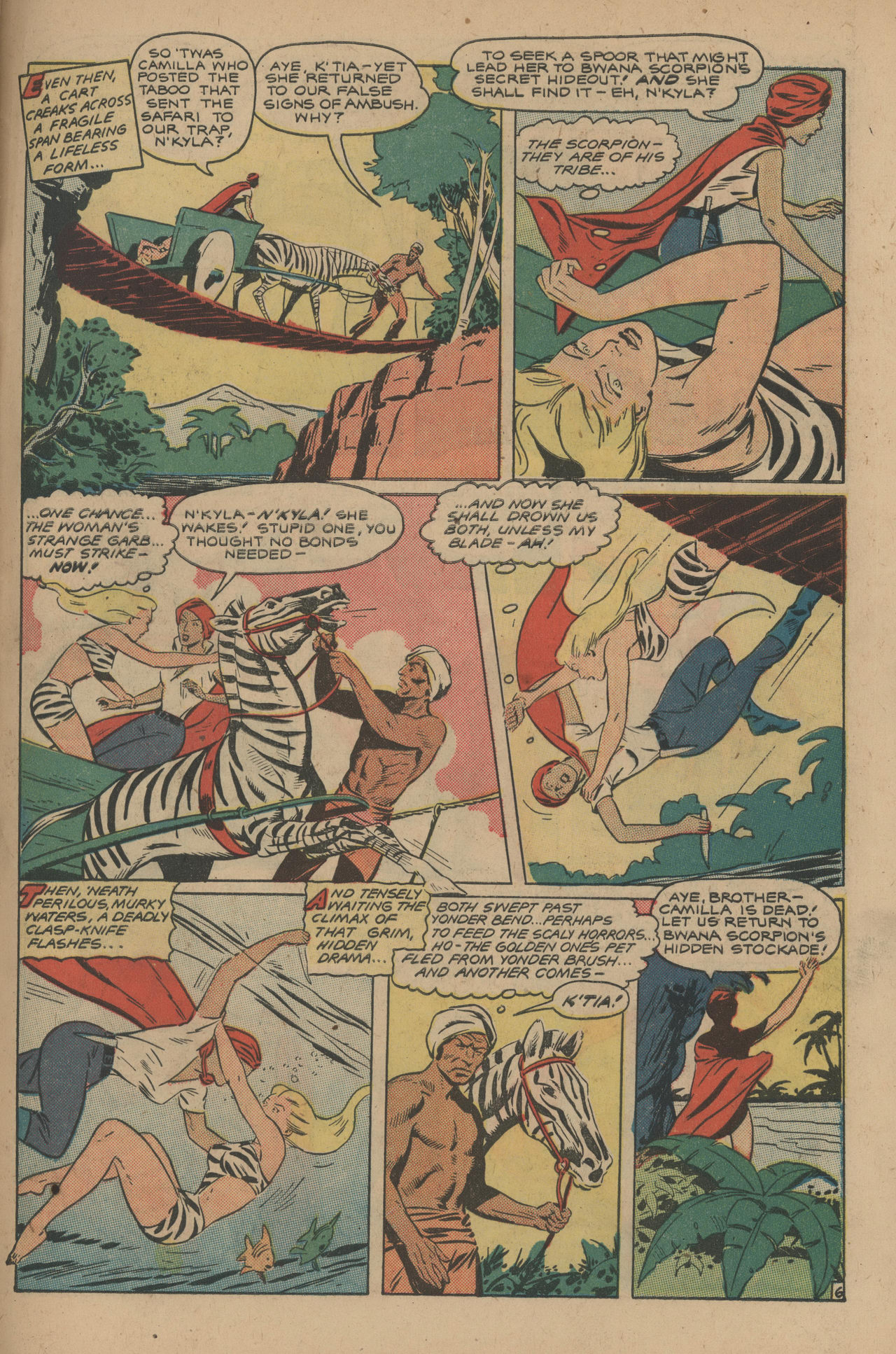 Read online Jungle Comics comic -  Issue #121 - 47