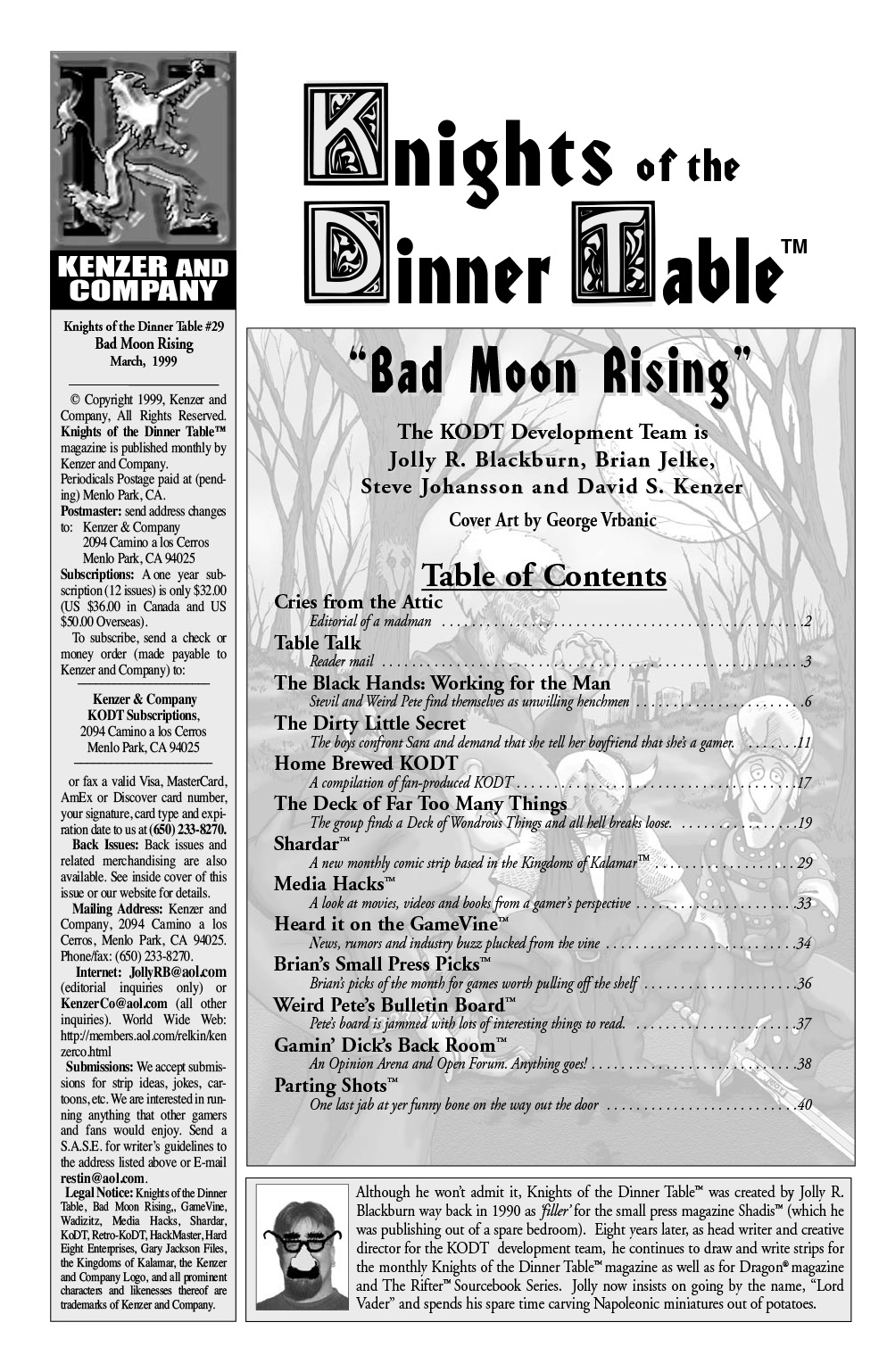 Read online Knights of the Dinner Table comic -  Issue #29 - 3