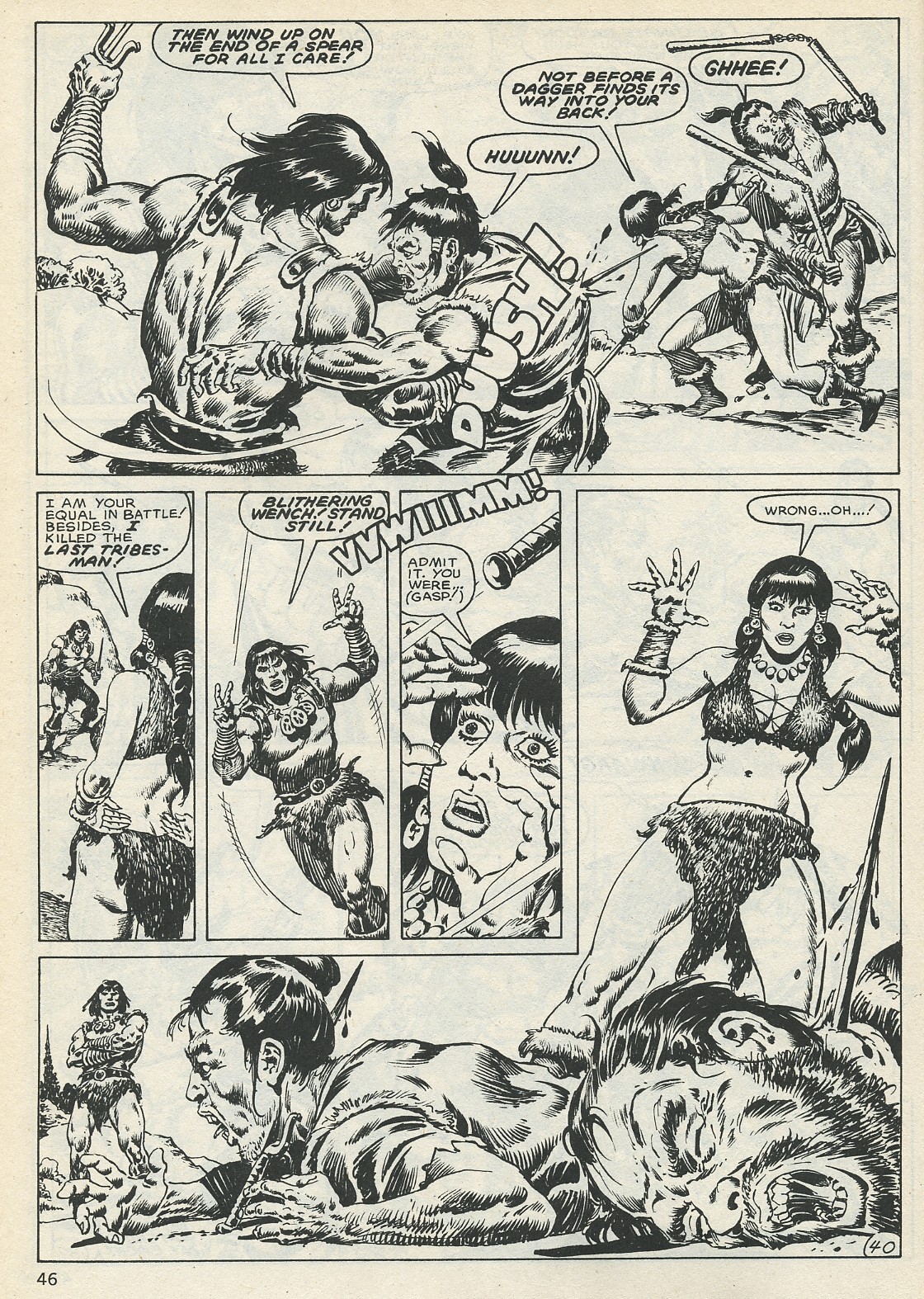 Read online The Savage Sword Of Conan comic -  Issue #132 - 46