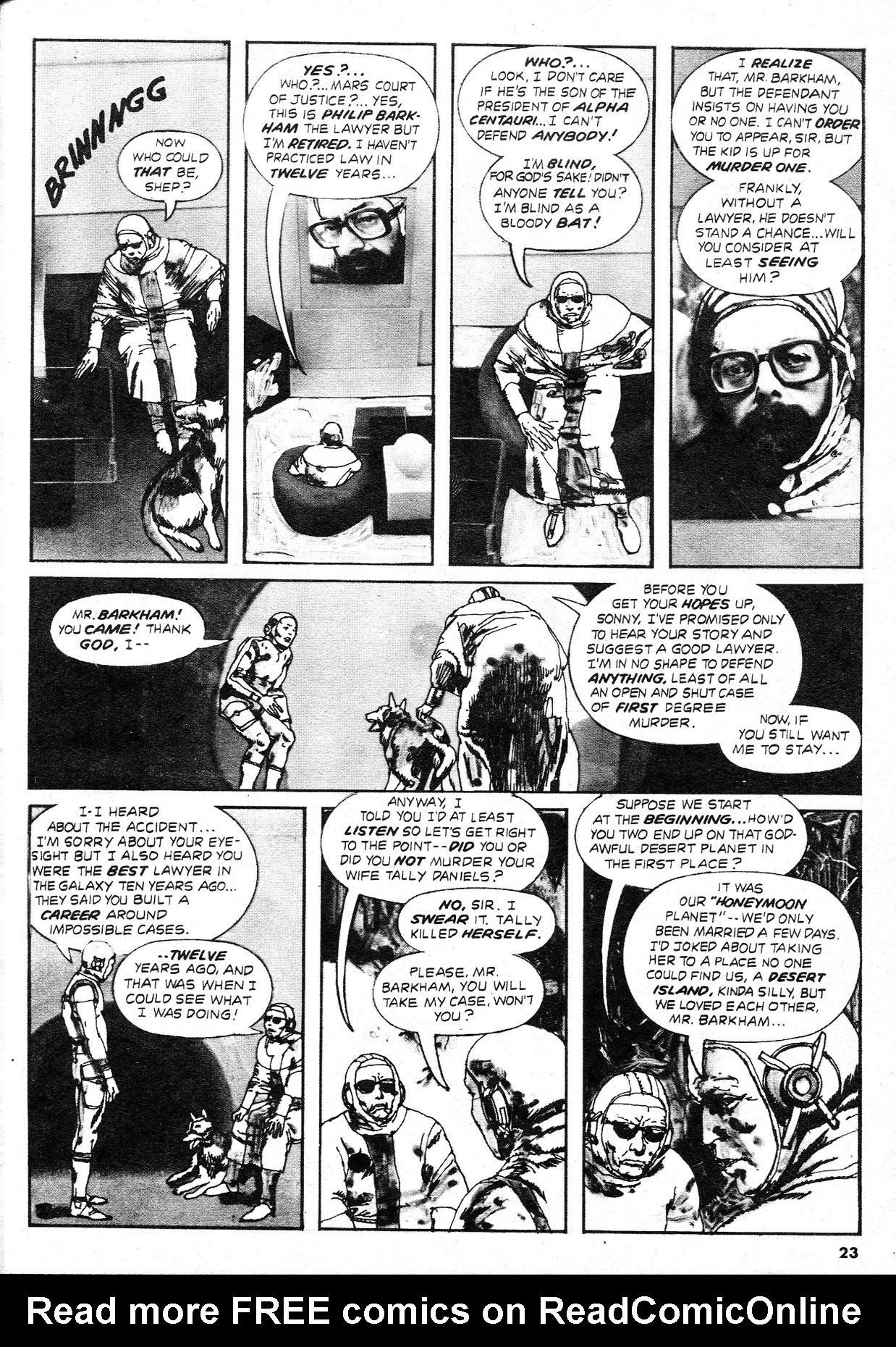 Read online Vampirella (1969) comic -  Issue #82 - 23