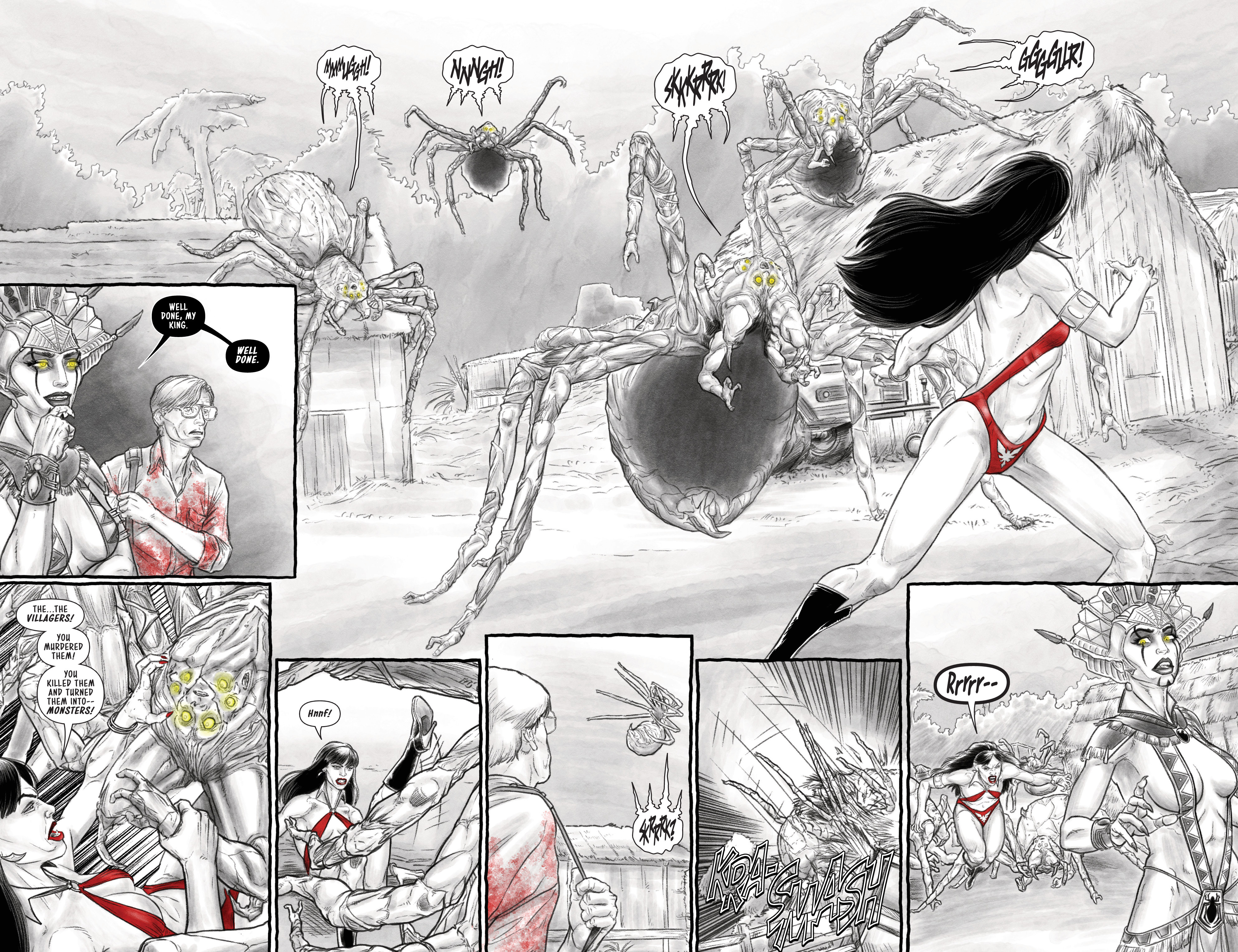 Read online Vampirella vs. Reanimator comic -  Issue # _TPB - 42