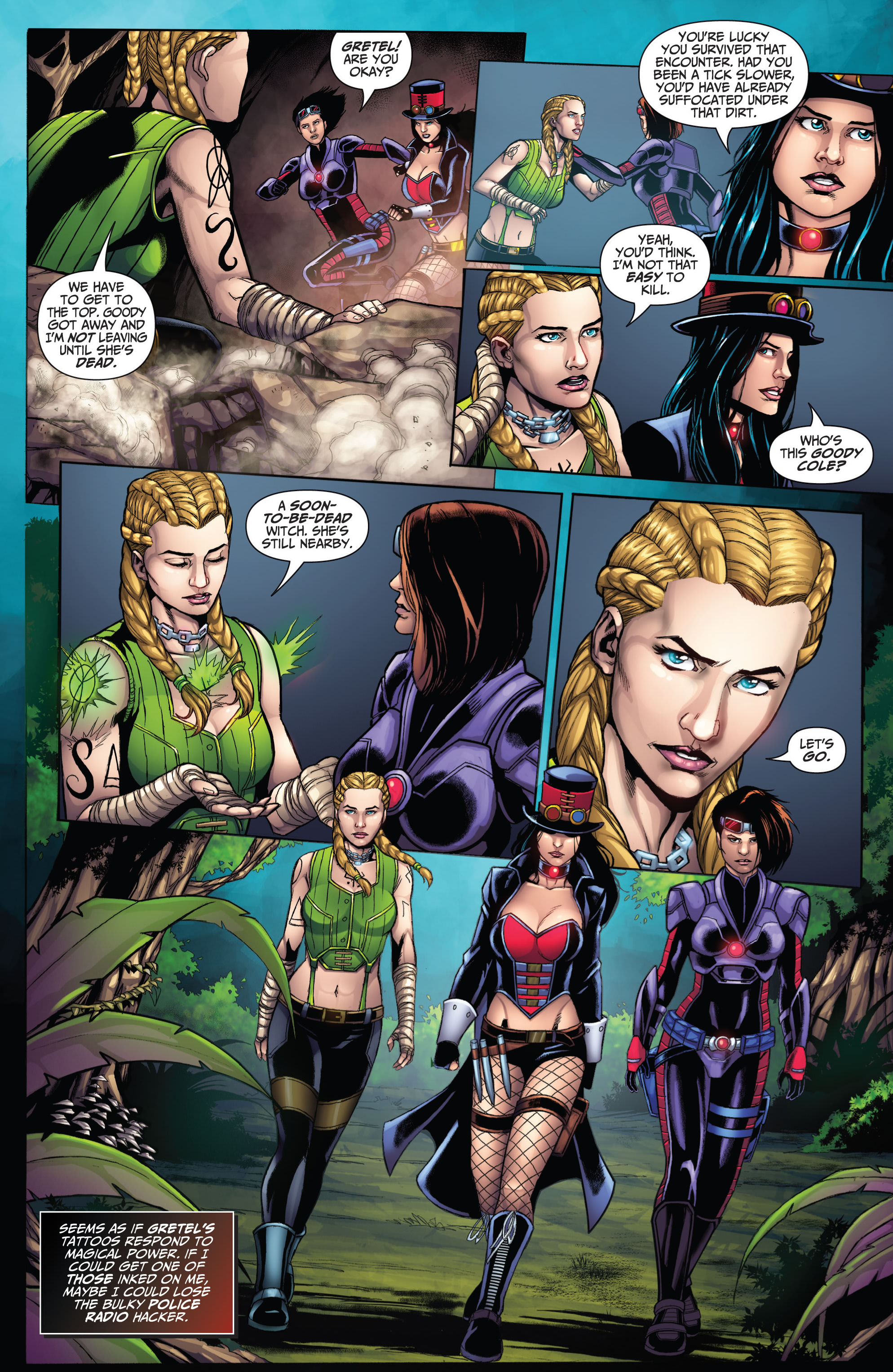 Read online Van Helsing Annual: Hour of the Witch comic -  Issue # Full - 13