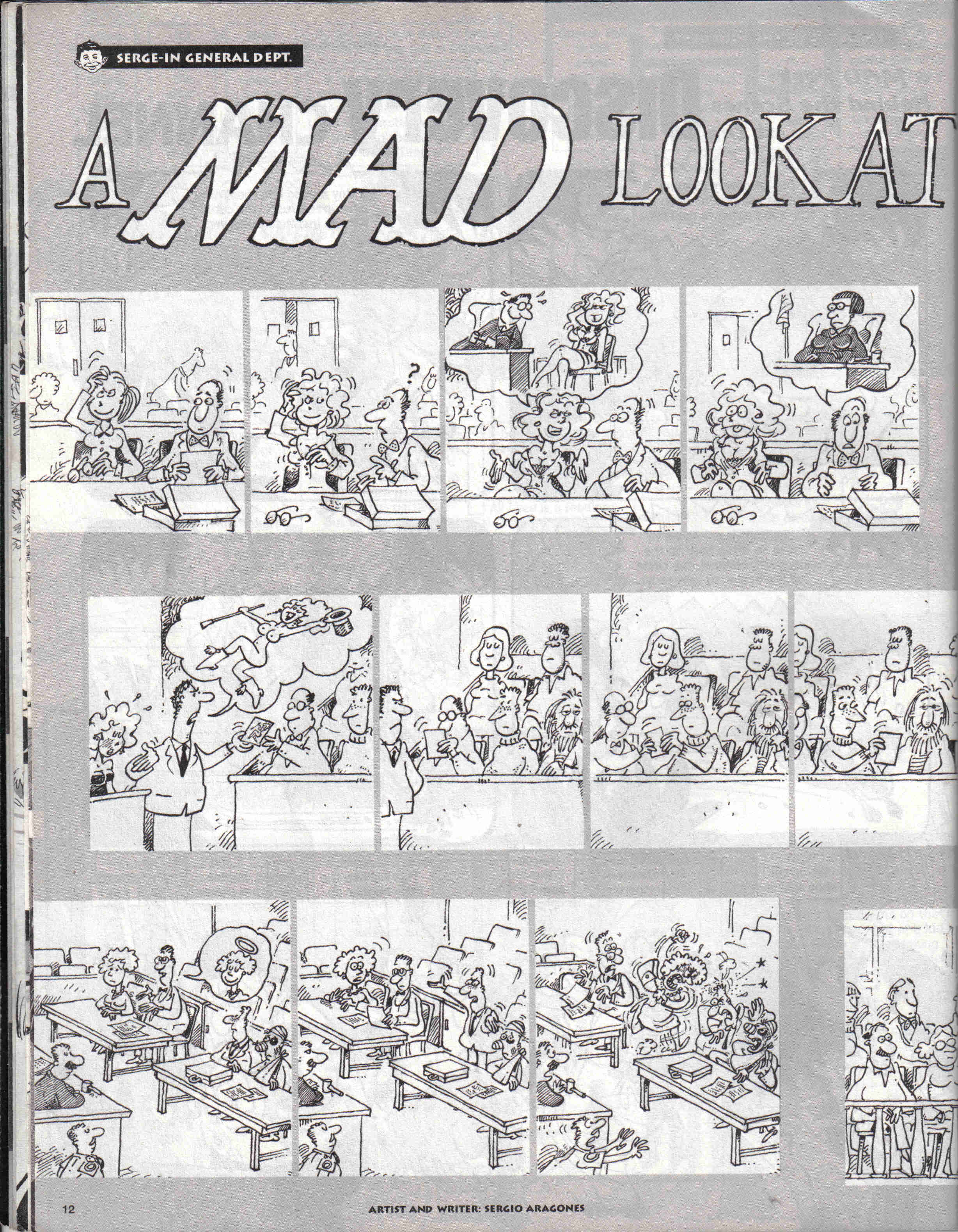 Read online MAD comic -  Issue #392 - 12