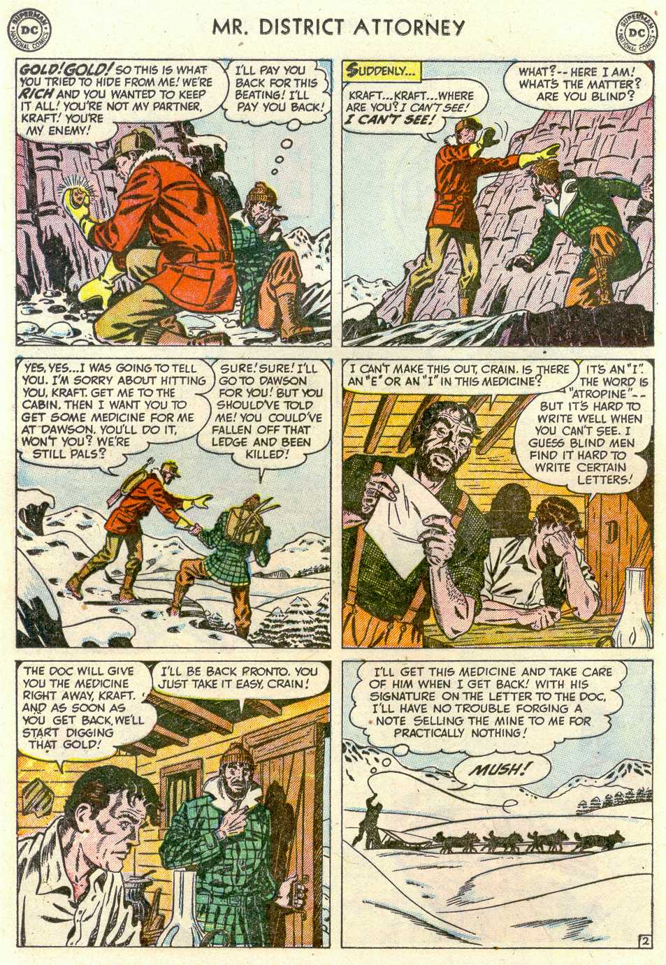 Read online Mr. District Attorney comic -  Issue #25 - 26