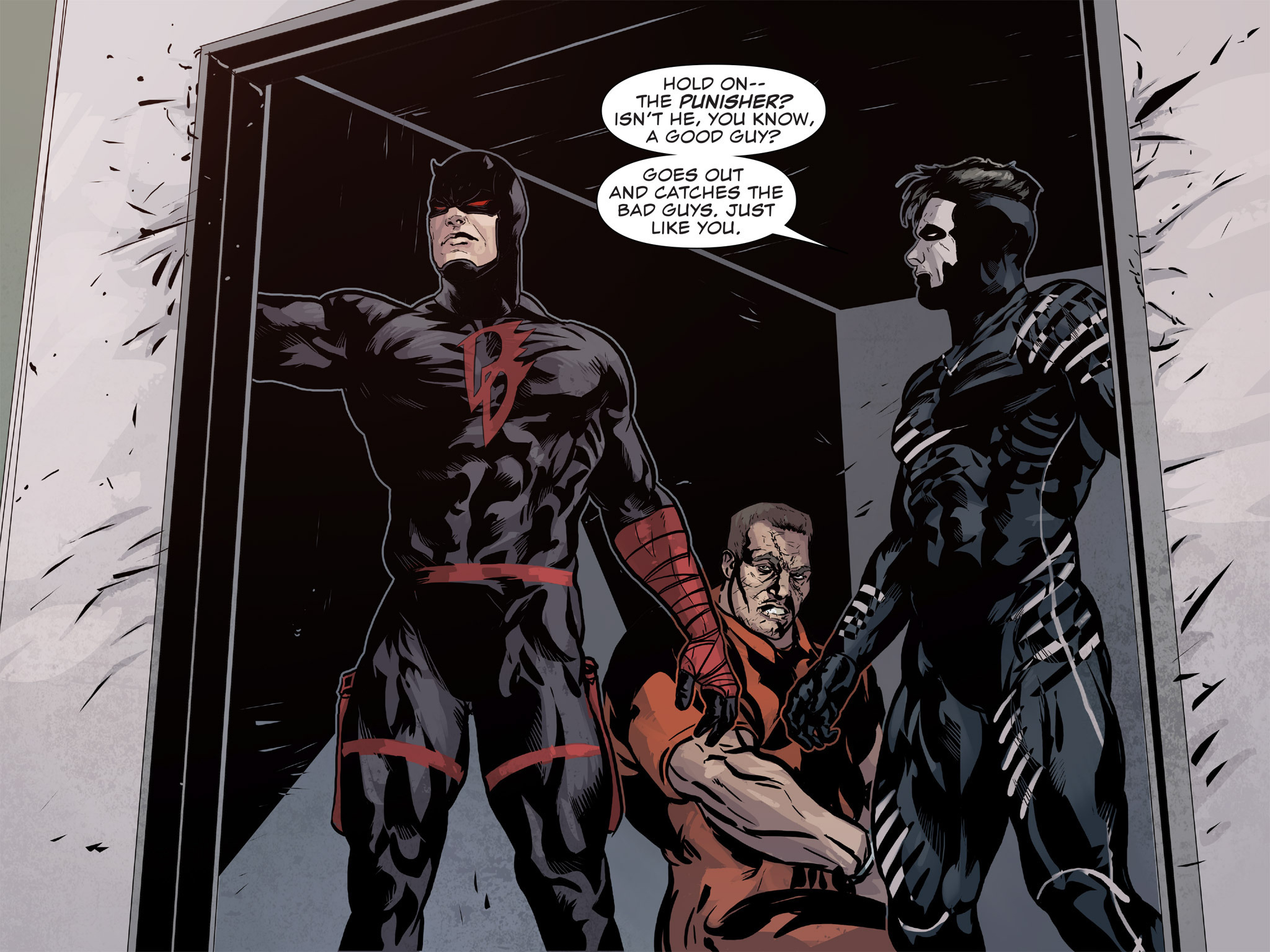 Read online Daredevil / Punisher : The Seventh Circle comic -  Issue #2 - 21