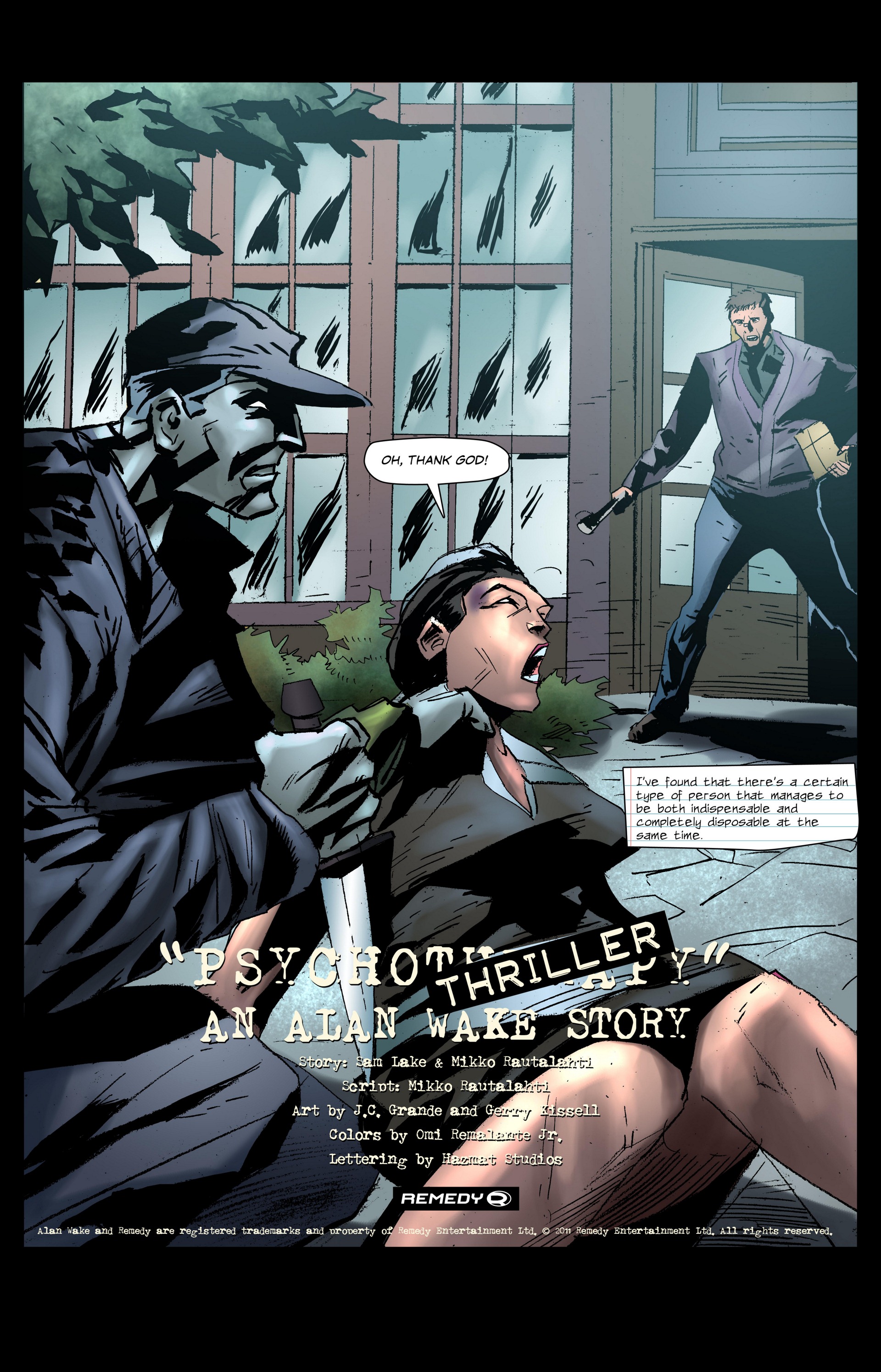 Read online Alan Wake comic -  Issue # Psycho Thriller - 5