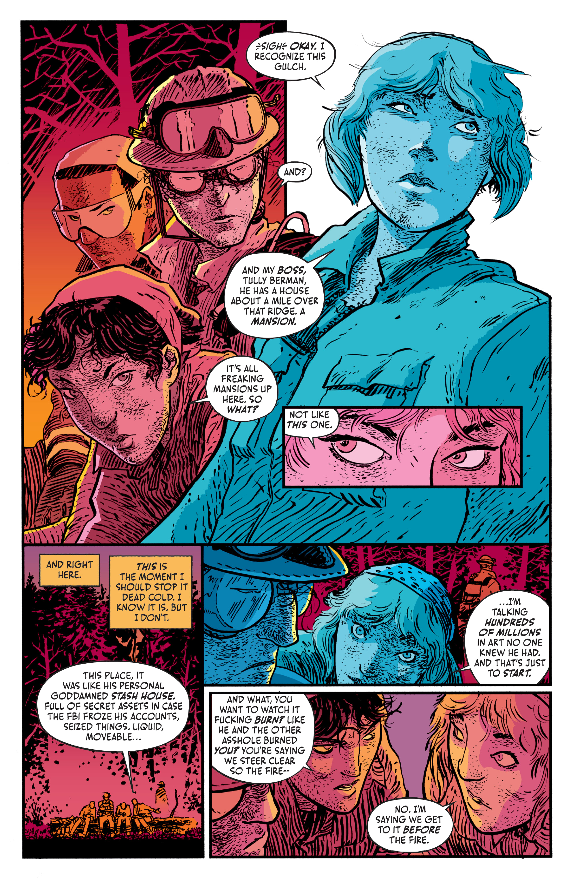 Read online Dark Spaces: Wildfire comic -  Issue #1 - 20