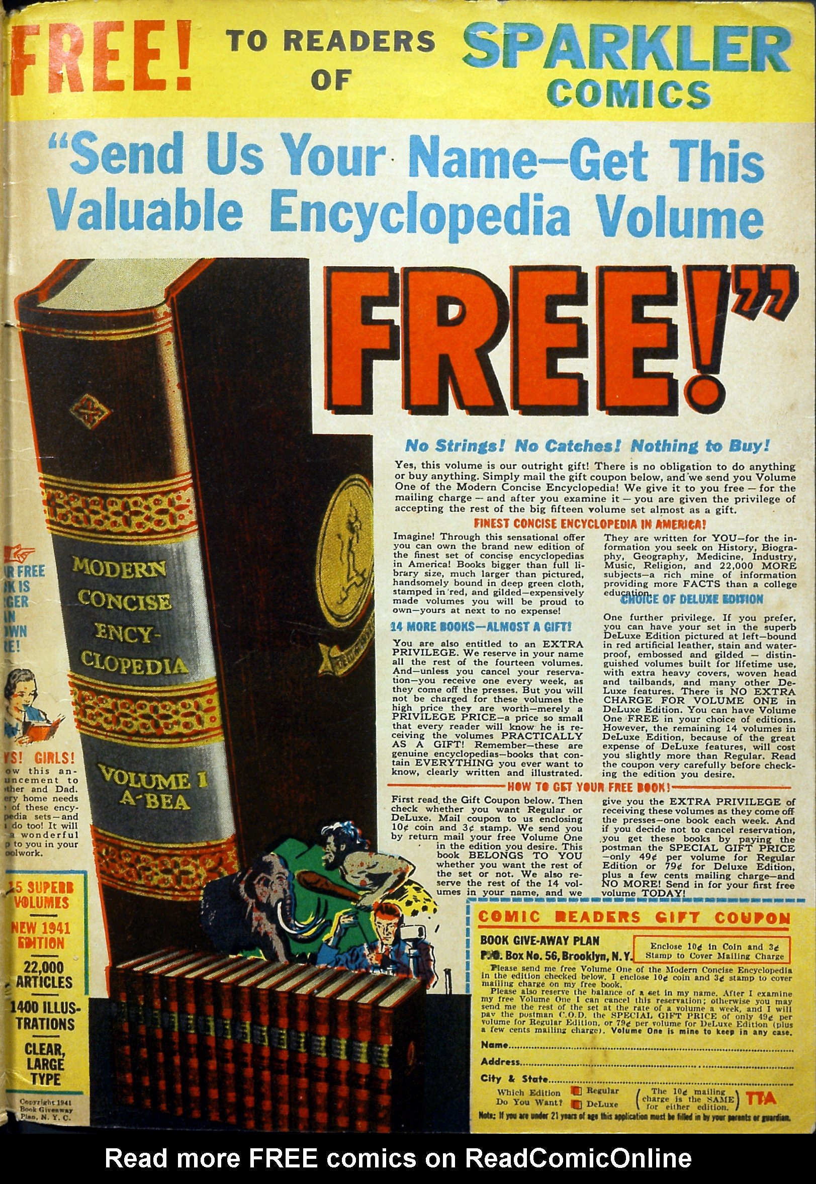 Read online Sparkler Comics comic -  Issue #2 - 61