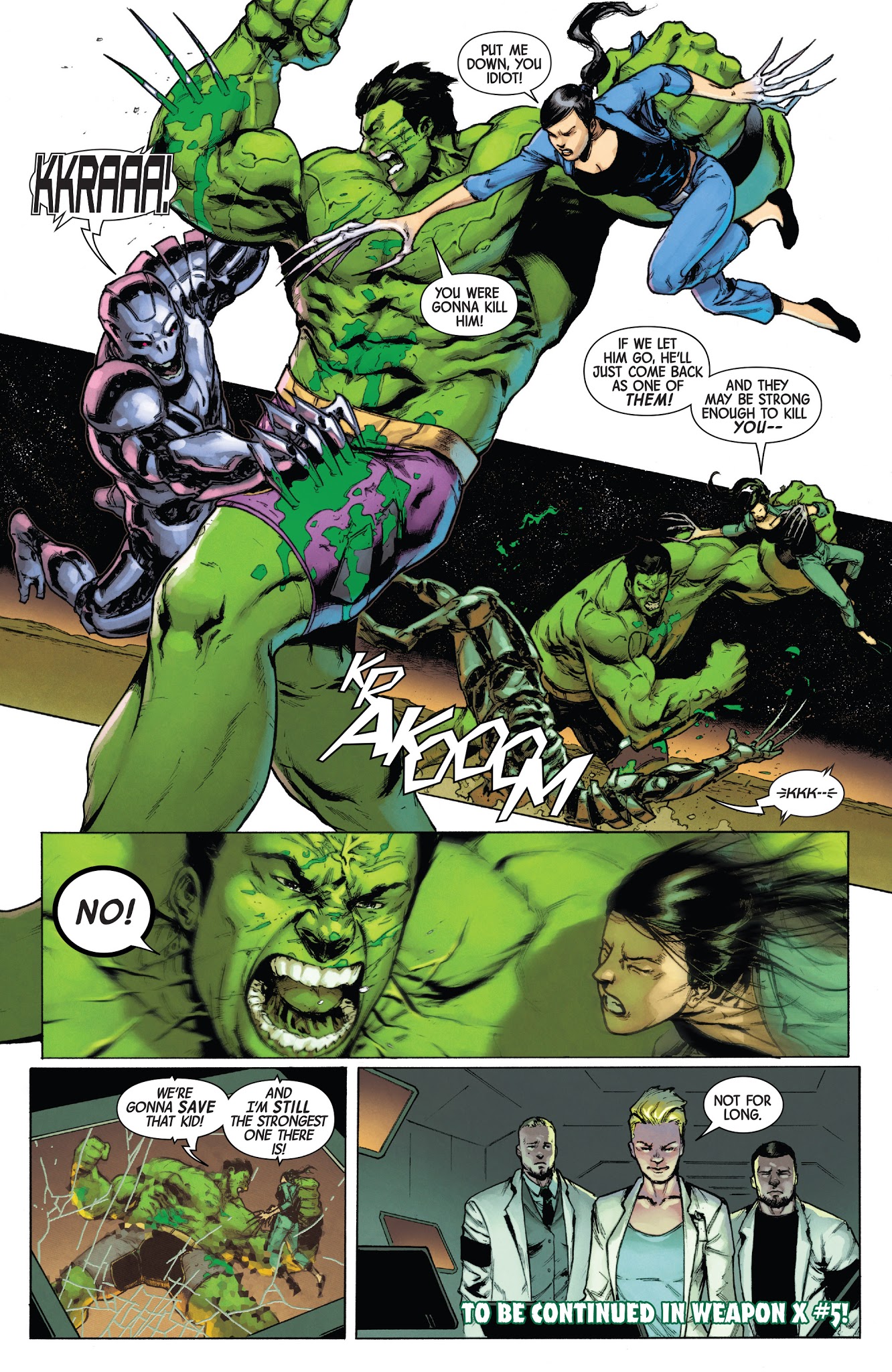 Read online Totally Awesome Hulk comic -  Issue #20 - 22
