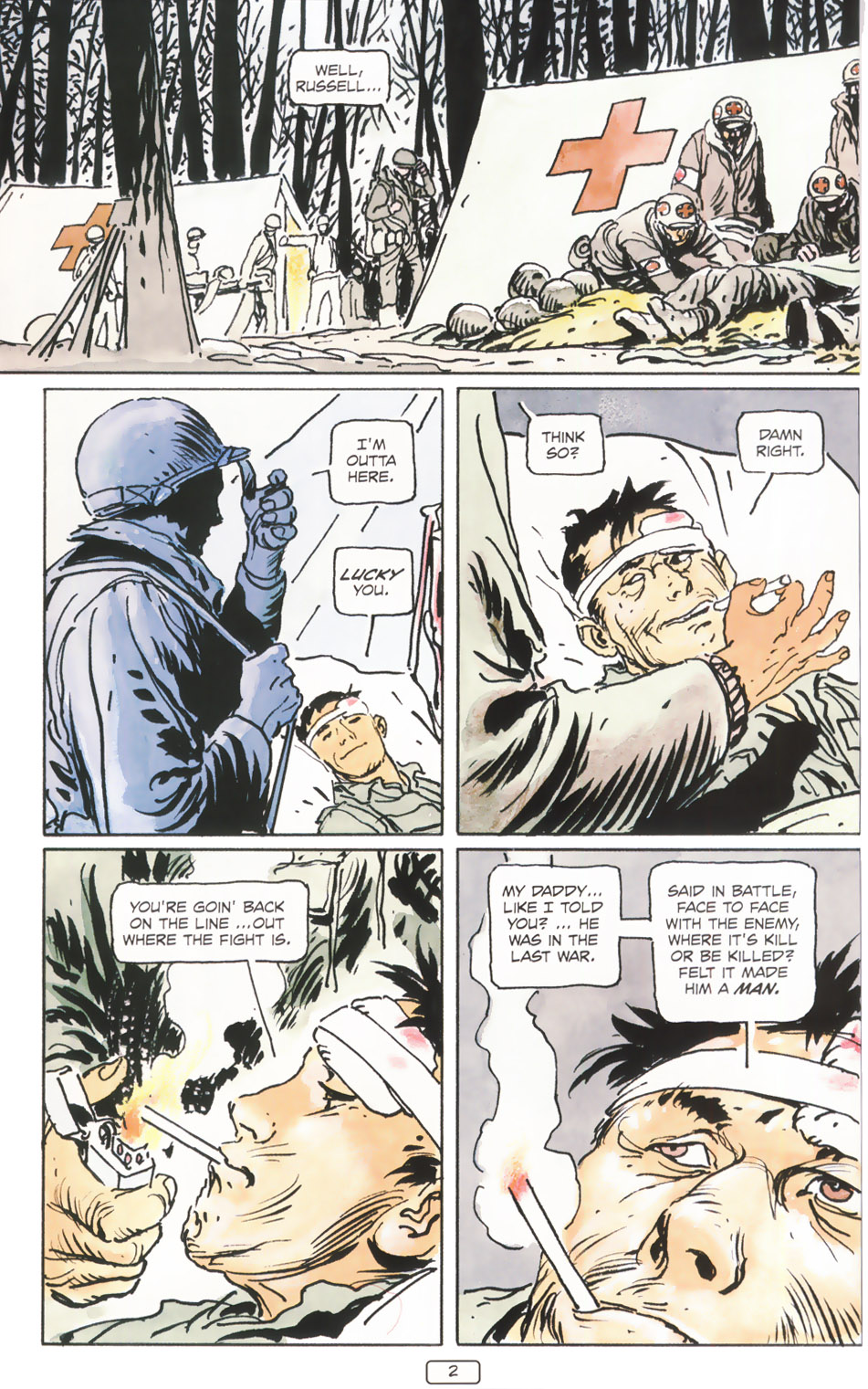 Read online Sgt. Rock: Between Hell & A Hard Place comic -  Issue # TPB - 8