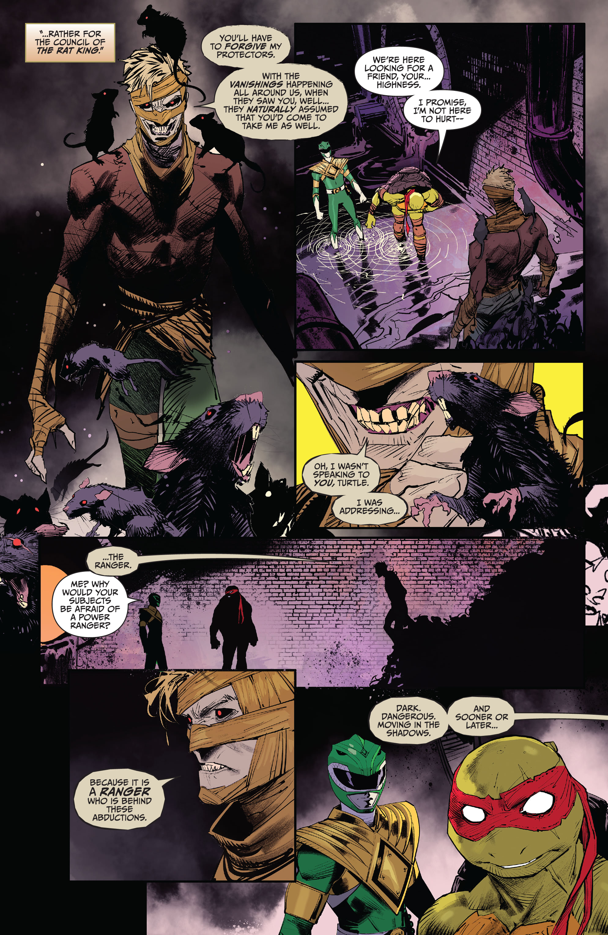 Read online Mighty Morphin Power Rangers/ Teenage Mutant Ninja Turtles II comic -  Issue #1 - 13
