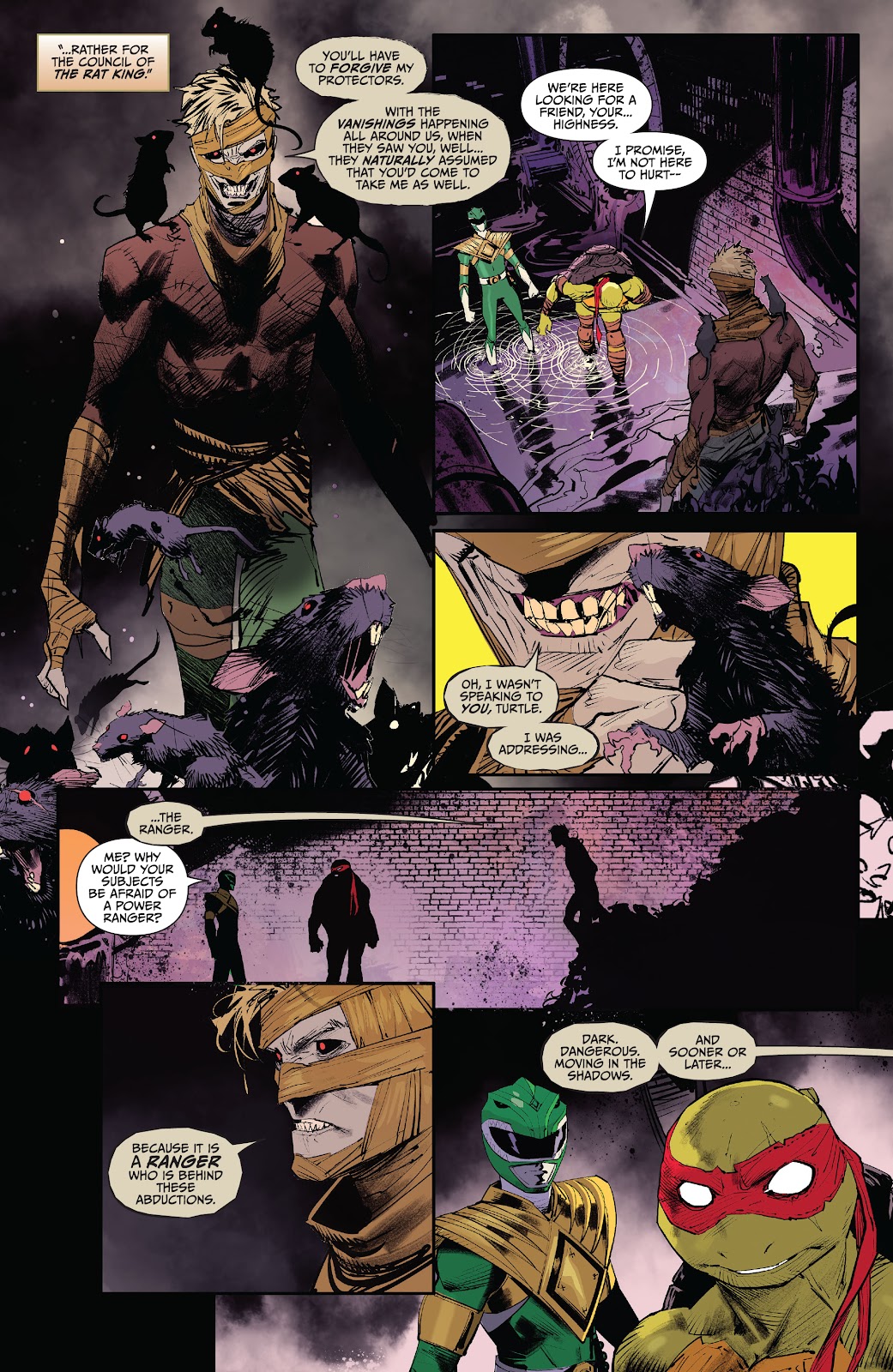 Mighty Morphin Power Rangers/ Teenage Mutant Ninja Turtles II issue 1 - Page 13