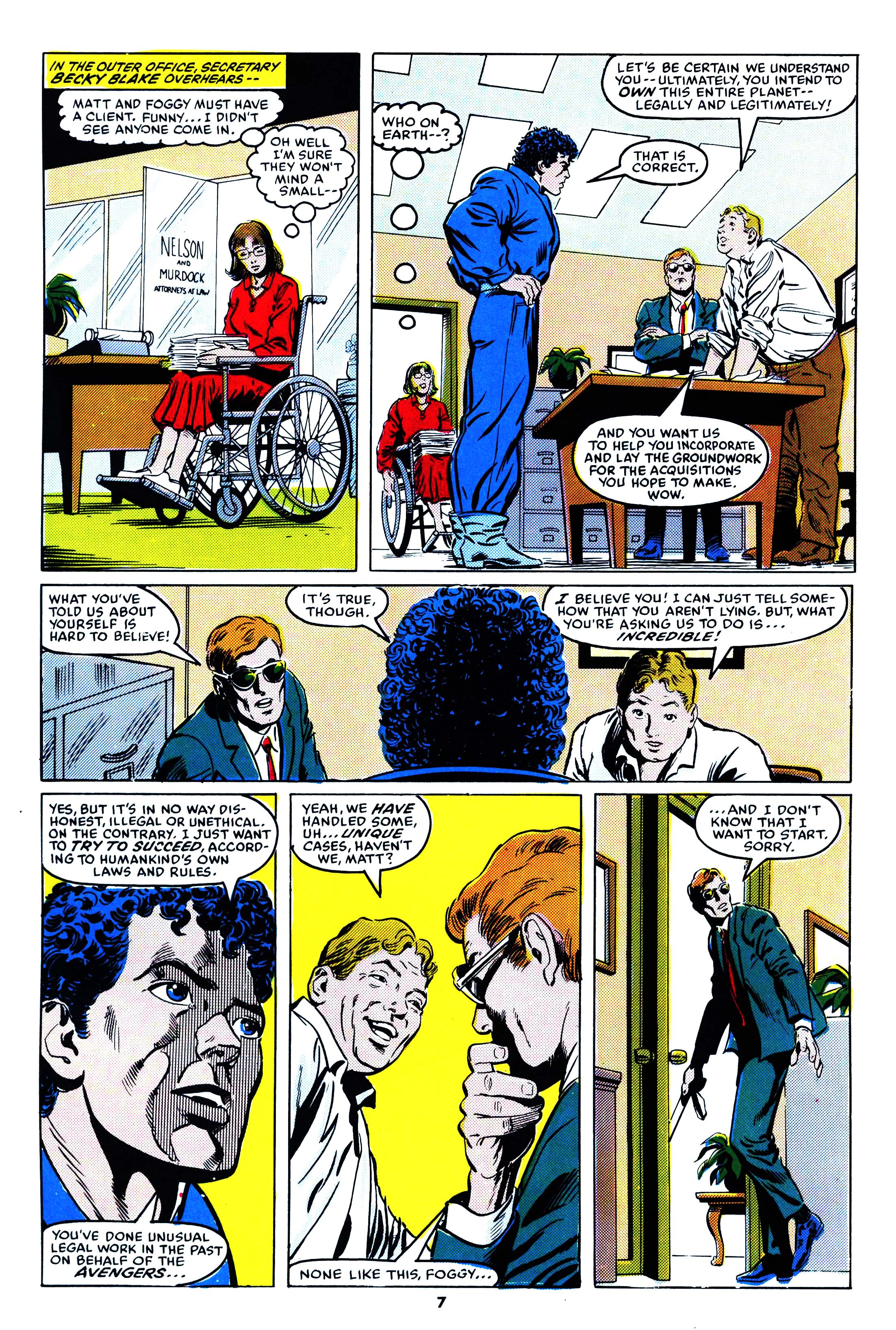Read online Secret Wars (1985) comic -  Issue #51 - 7