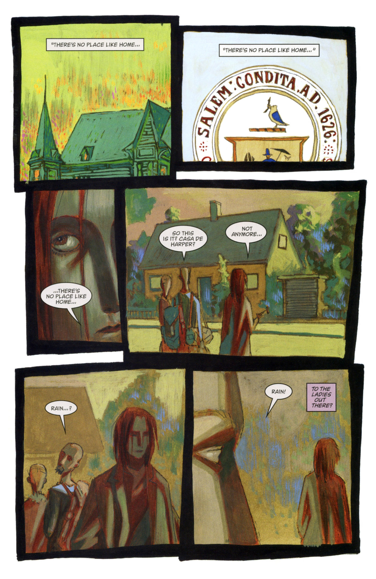 Read online House of Secrets: Facade comic -  Issue #1 - 9