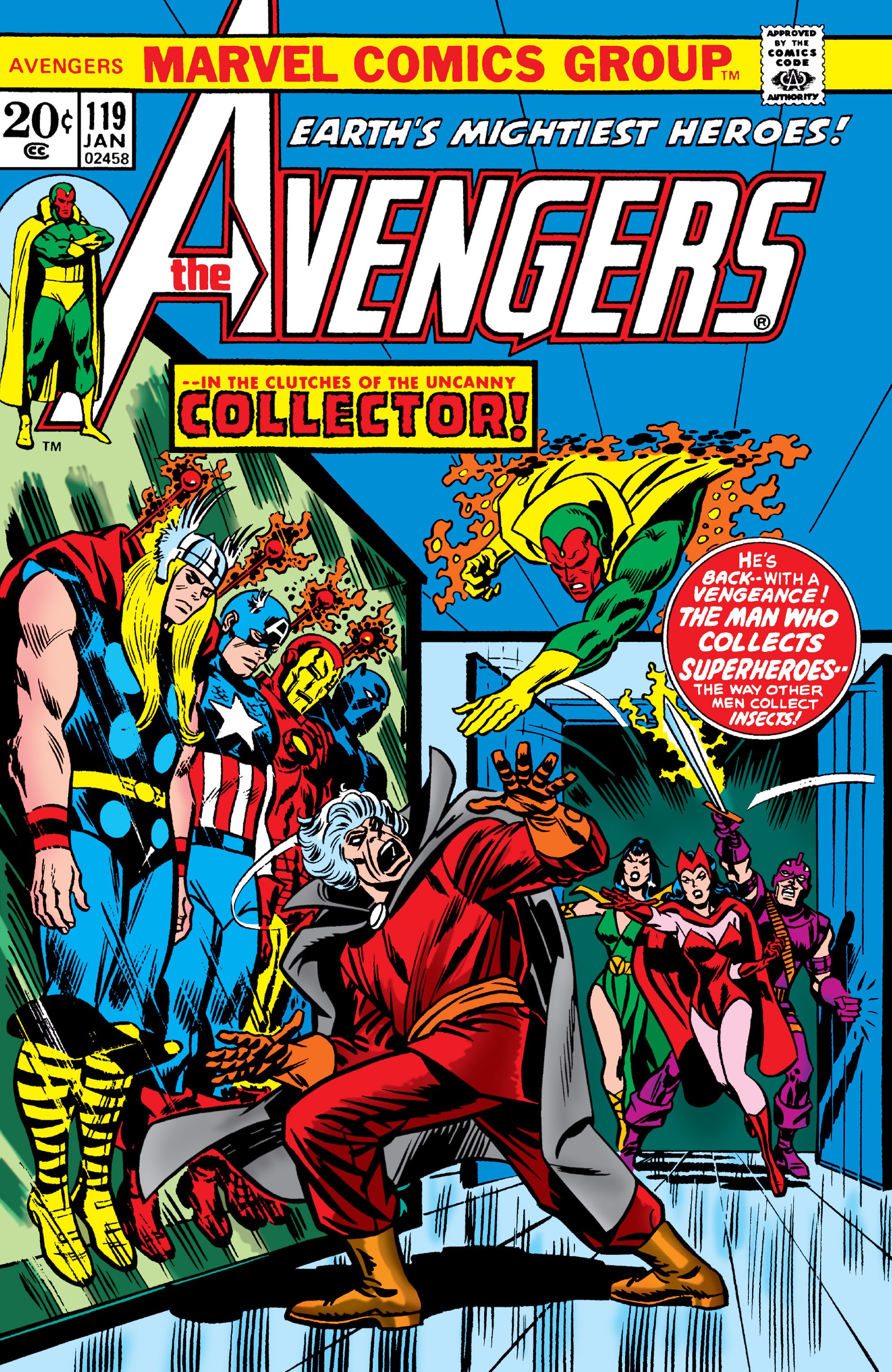 Read online The Avengers (1963) comic -  Issue #119 - 1