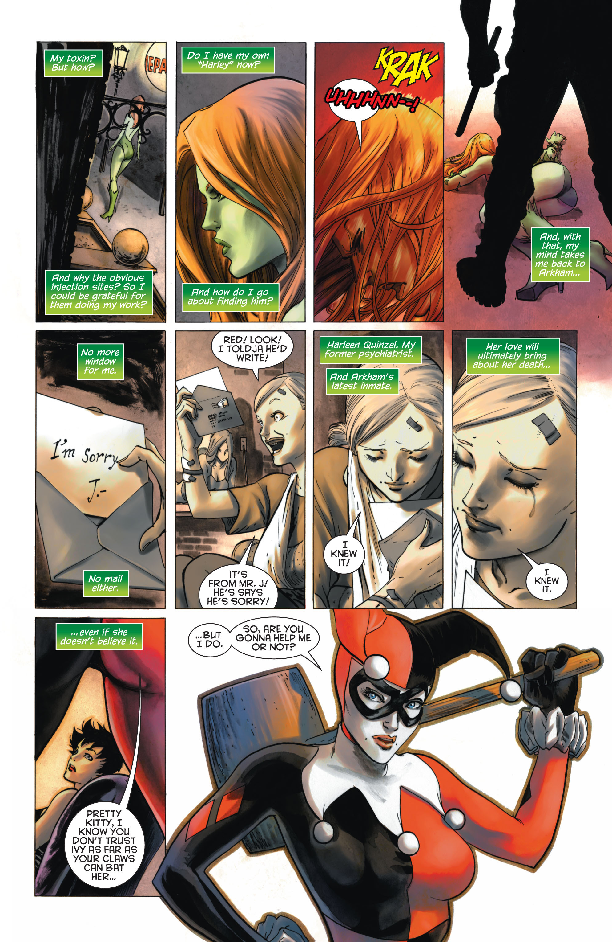 Read online Gotham City Sirens comic -  Issue #8 - 12