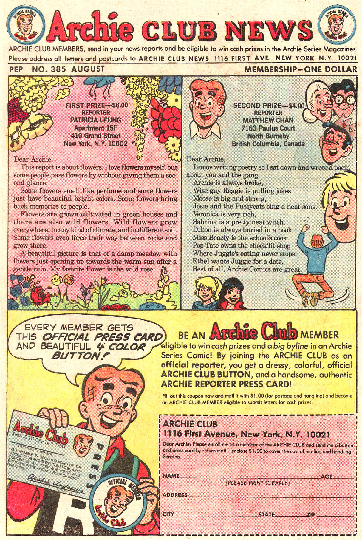 Read online Pep Comics comic -  Issue #385 - 8