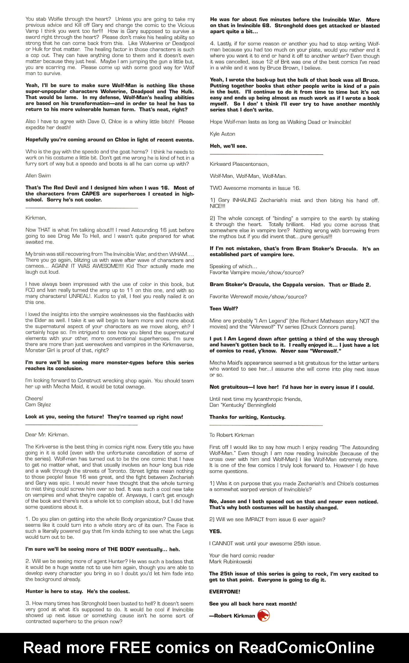 Read online The Astounding Wolf-Man comic -  Issue #18 - 24