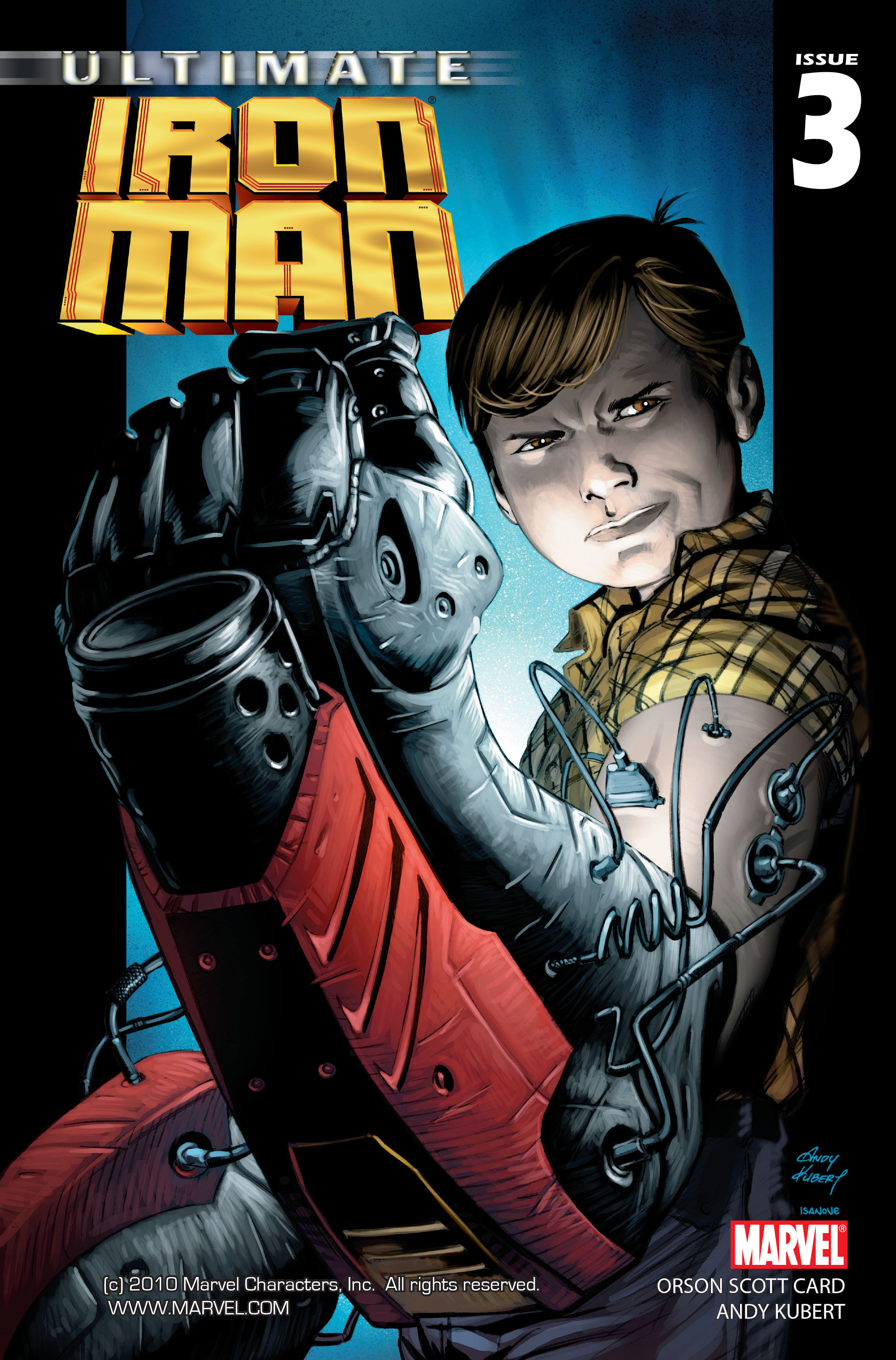 Read online Ultimate Iron Man (2005) comic -  Issue #3 - 1