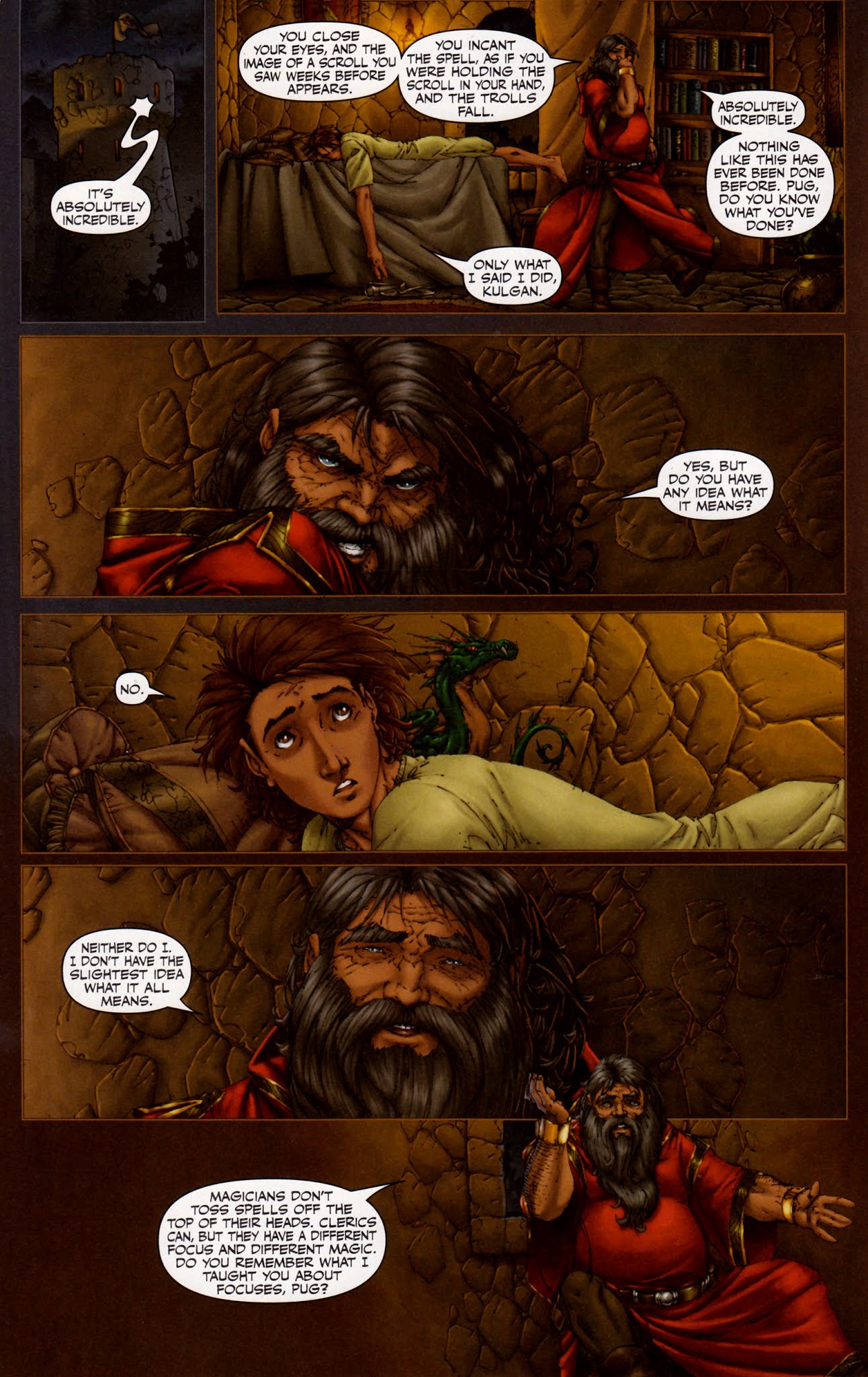 Read online Magician: Apprentice comic -  Issue #3 - 17