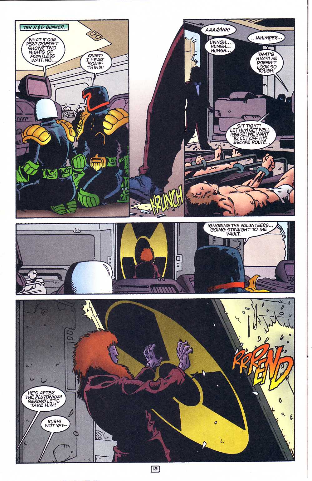 Read online Judge Dredd: Legends of the Law comic -  Issue #11 - 19