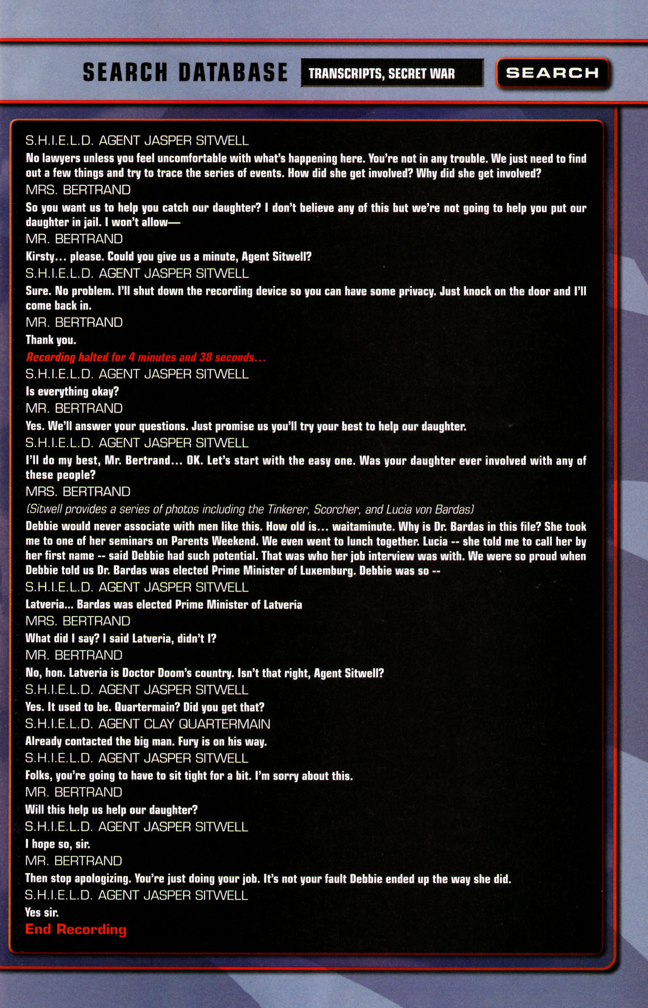 Read online Secret War: From the Files of Nick Fury comic -  Issue # Full - 47