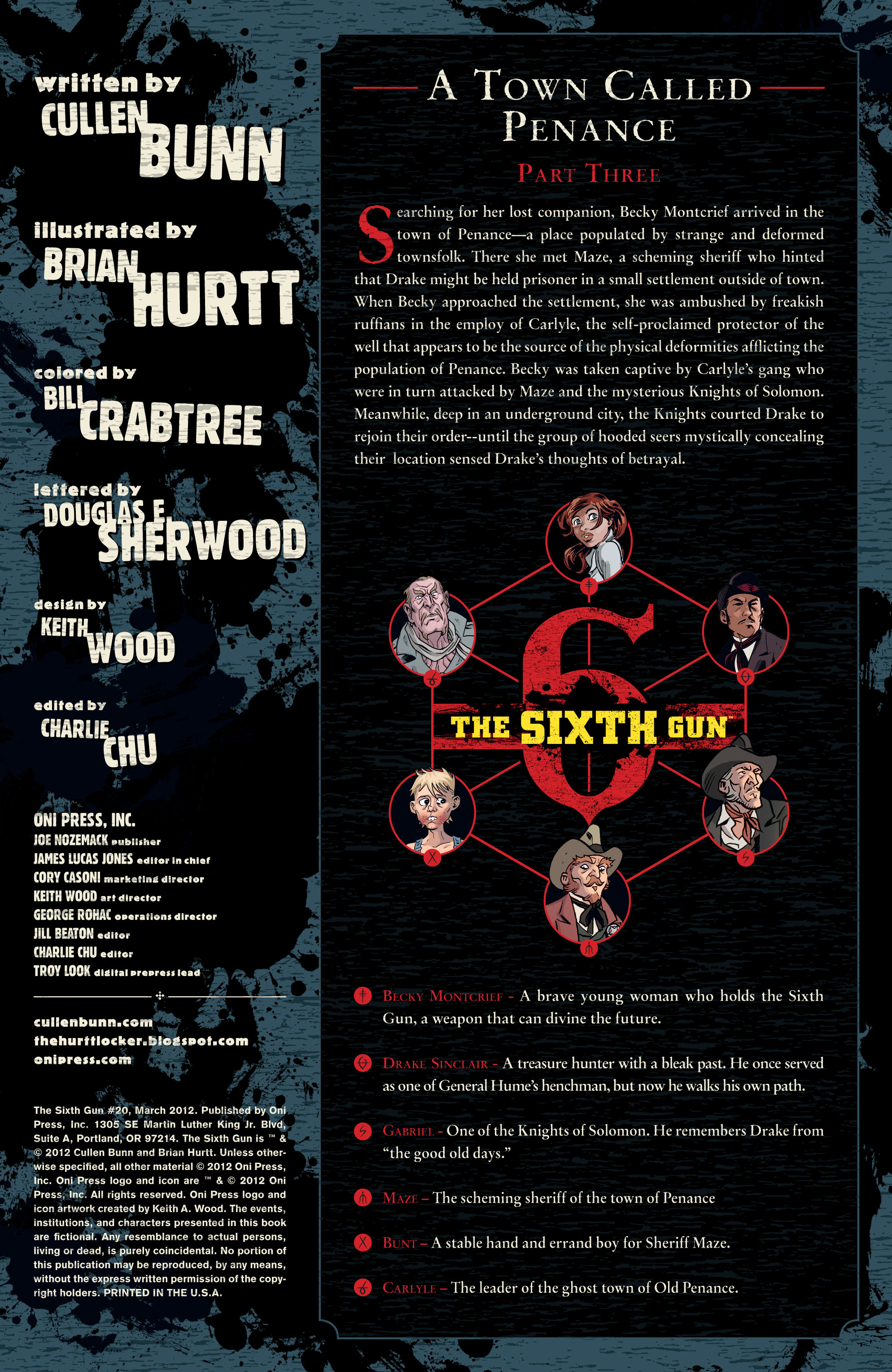 Read online The Sixth Gun comic -  Issue #20 - 2