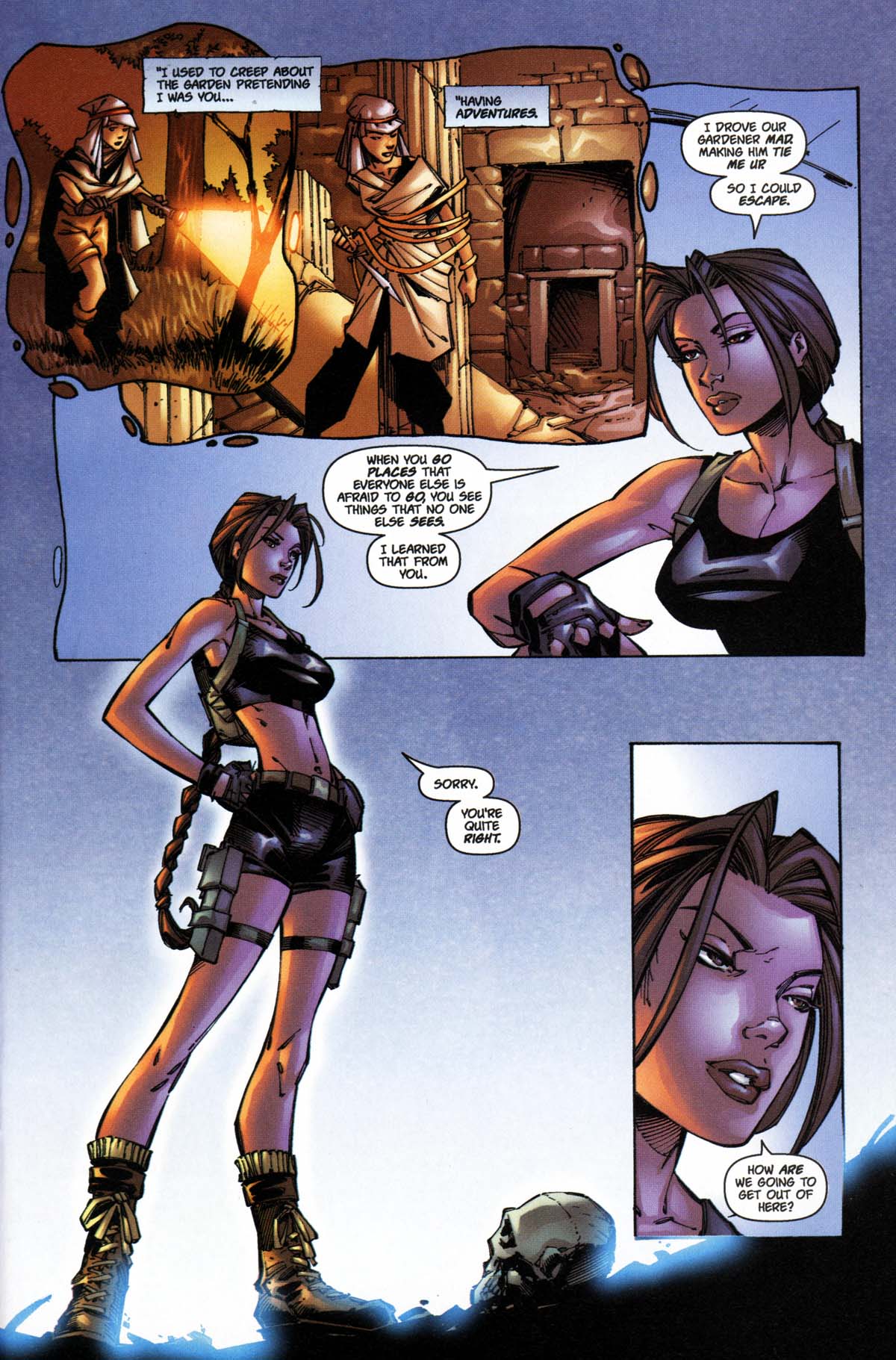 Read online Tomb Raider: The Series comic -  Issue #23 - 7