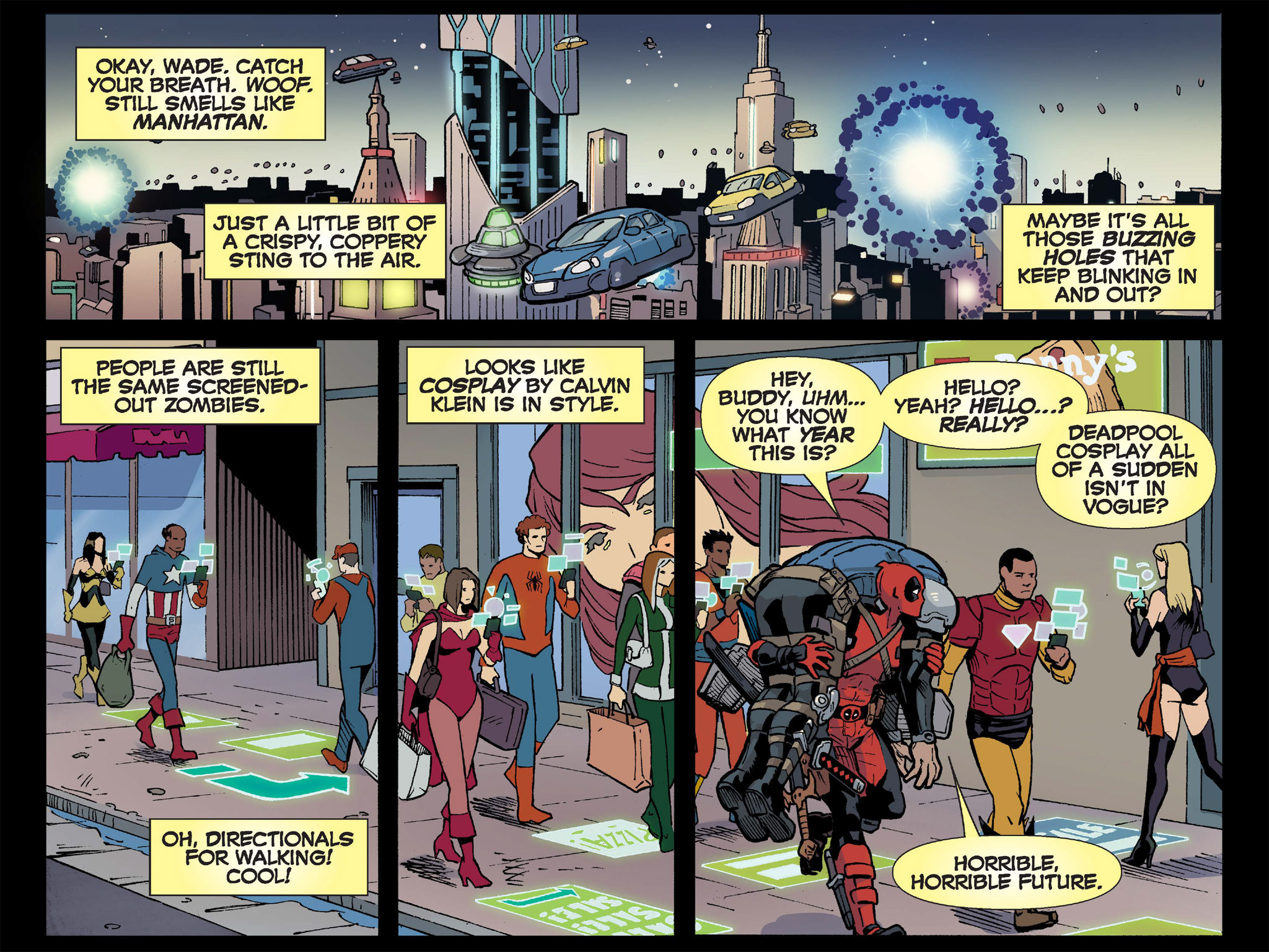 Read online Deadpool & Cable: Split Second Infinite Comic comic -  Issue #4 - 25
