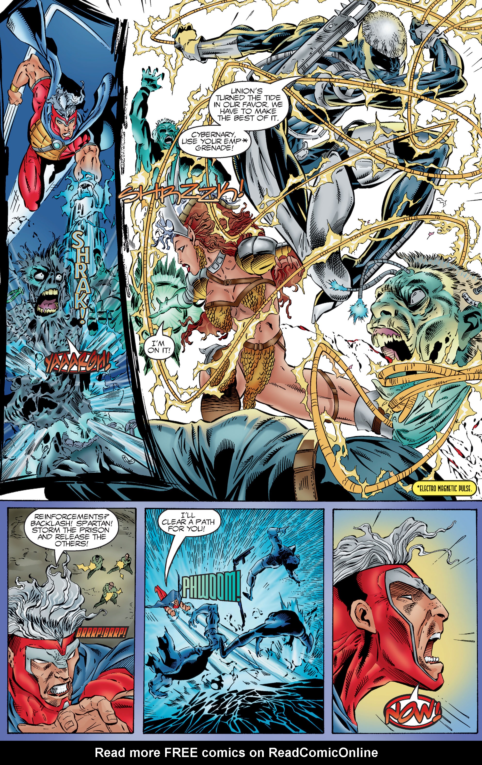 Read online Backlash comic -  Issue #20 - 13