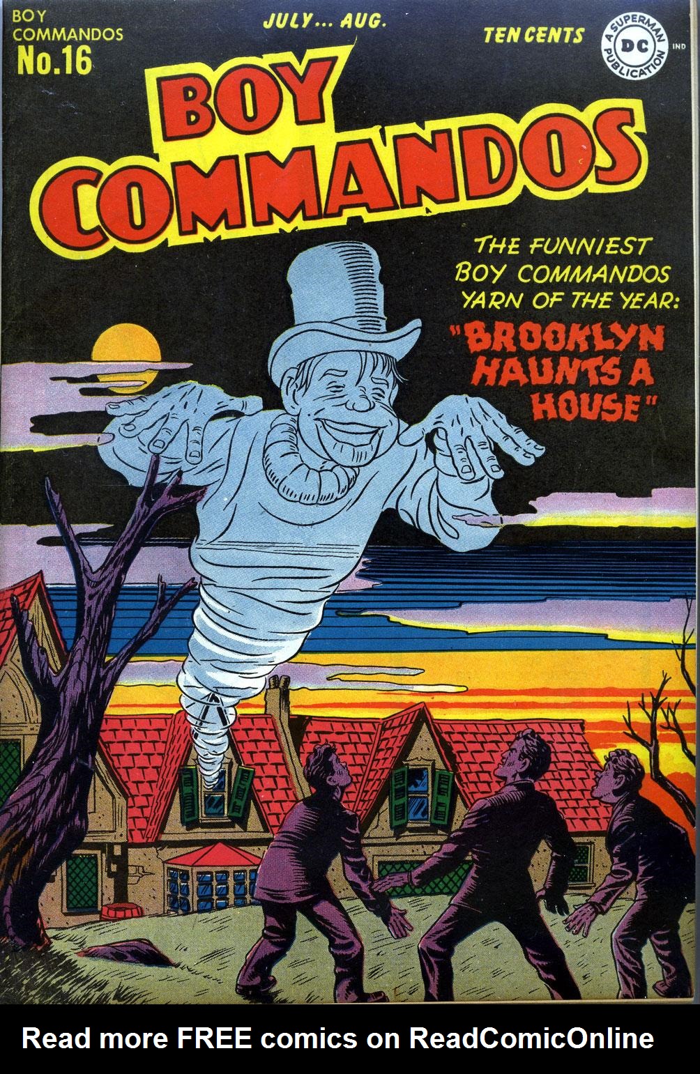 Read online Boy Commandos comic -  Issue #16 - 1